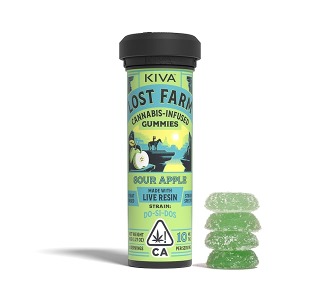 Sour Apple 'Do-Si-Dos' | 100mg Live Resin Gummies