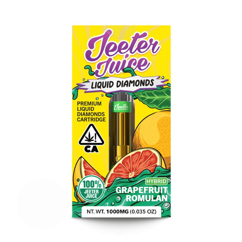 Jeeter Liquid Diamonds | 1g - Grapefruit Romulan - Cartridge - Hybrid - Jeeter -  - $25 - Vape Carts