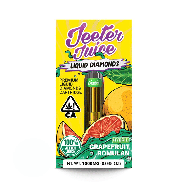 Jeeter Liquid Diamonds | 1g - Grapefruit Romulan - Cartridge - Hybrid