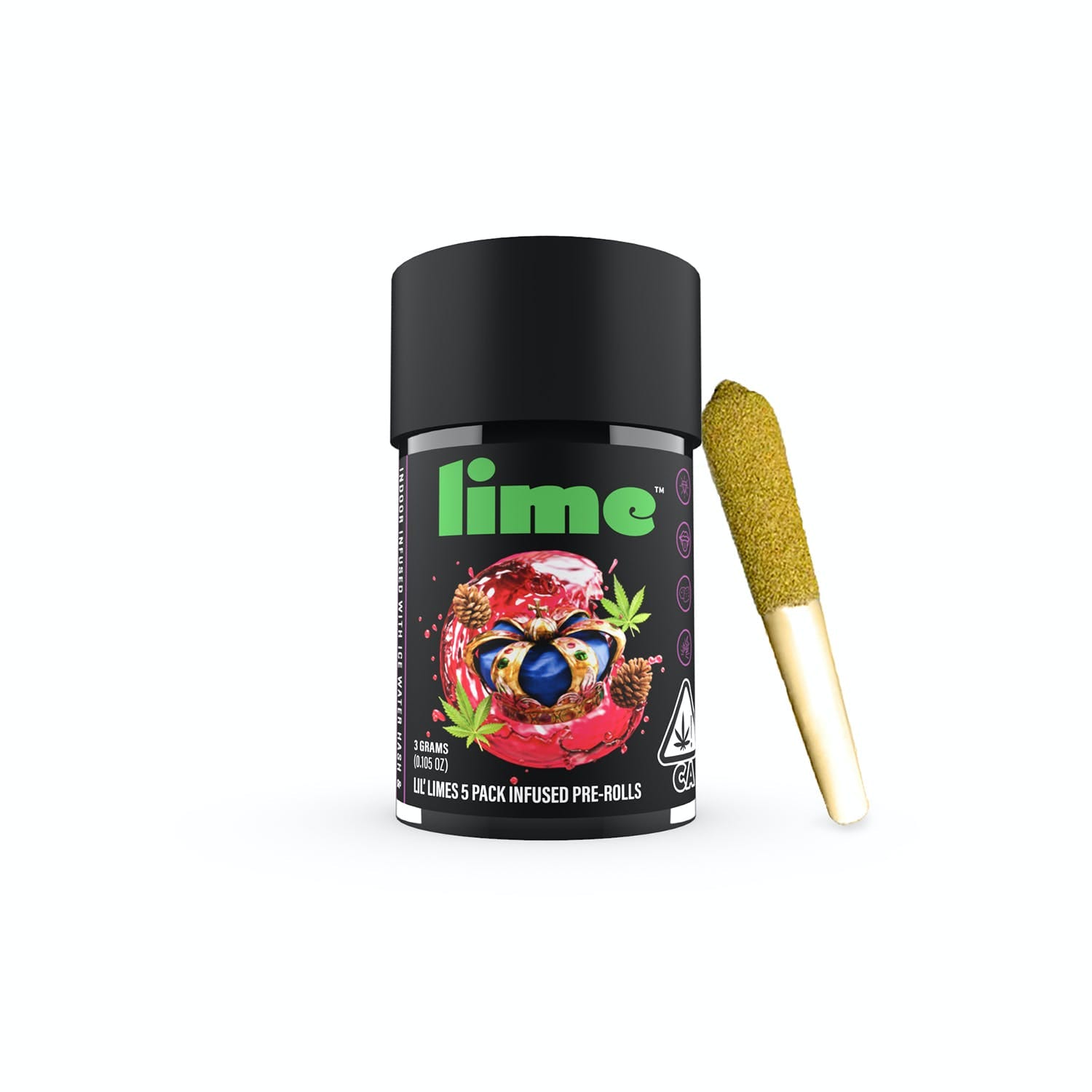 King Louis XIII - Lil' Limes 5pk Pre Rolls *B2G1 EVERYDAY* - Lime - King Louis XIII (I) - $29 - Pre-Rolls