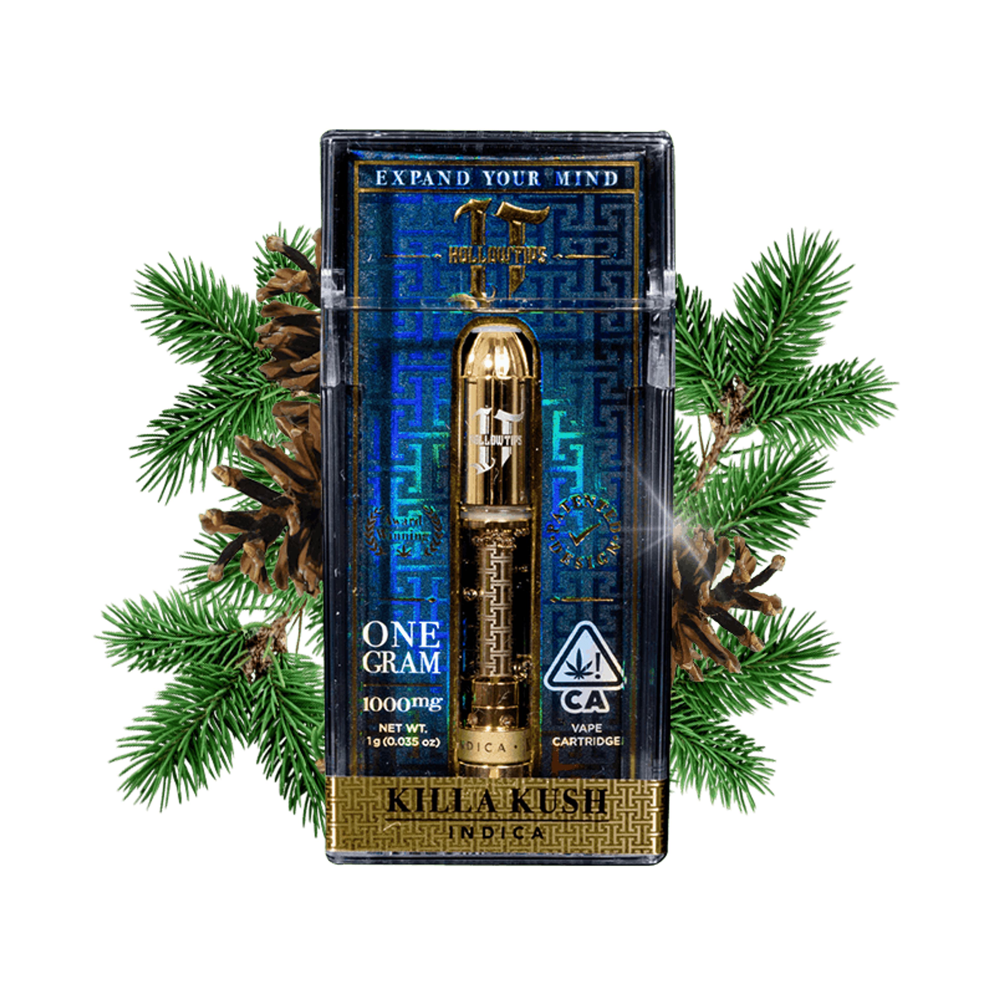 Killa Kush 1g Cart - Hollowtips - - $29 - Vape Cart