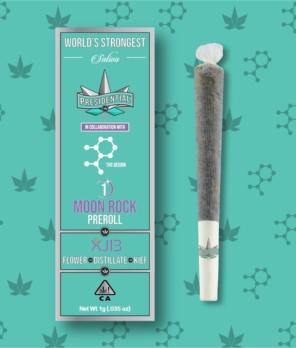 XJ-13 - 1G Moon Rock Pre Roll - Presidential - XJ 13 (S) - $13 - Pre-Rolls