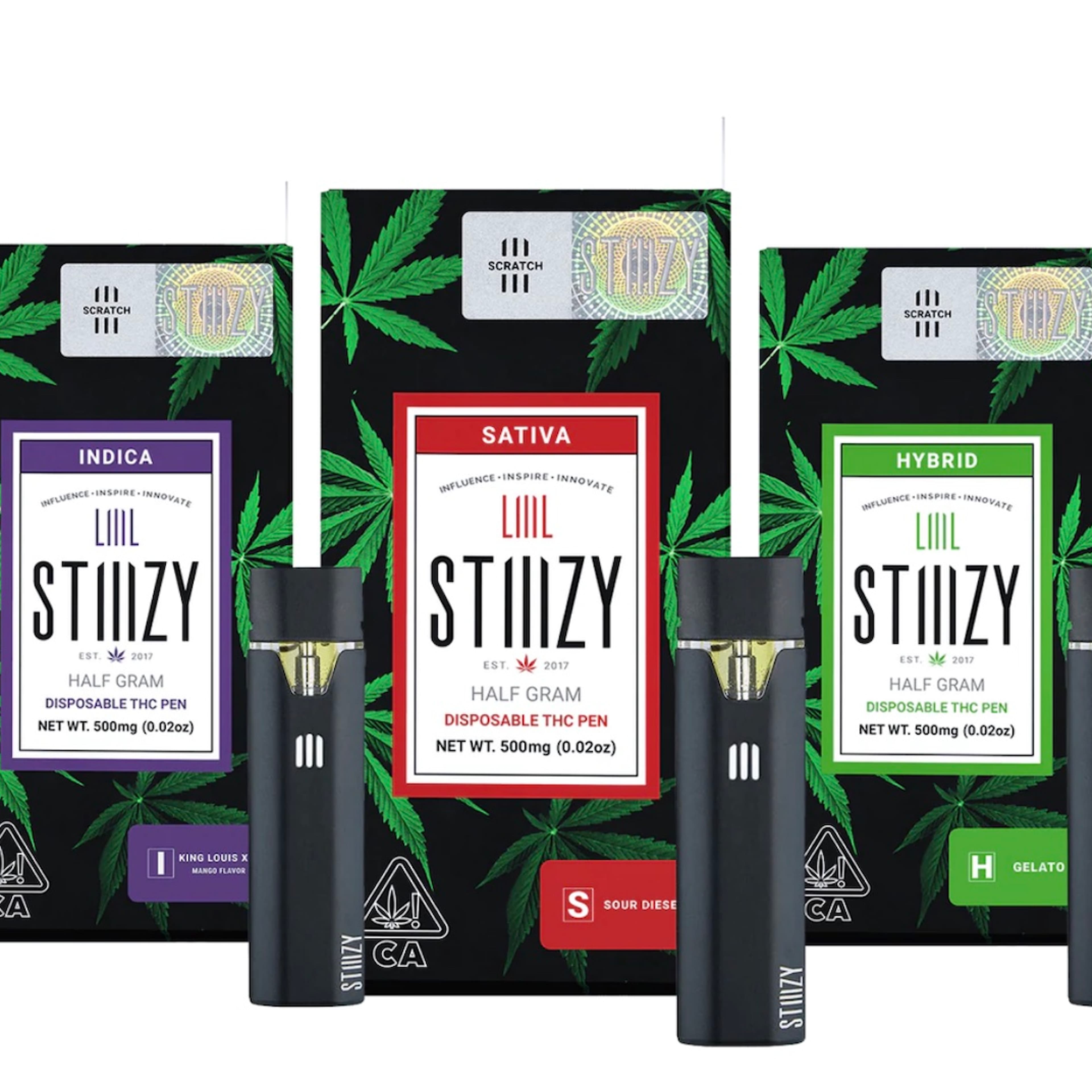 OG Kush - .5G Liiil All-In-One *SPECIAL PRICING**B2G1 EVERYDAY* - STIIIZY - OG Kush (I) - $14 - Cartridges