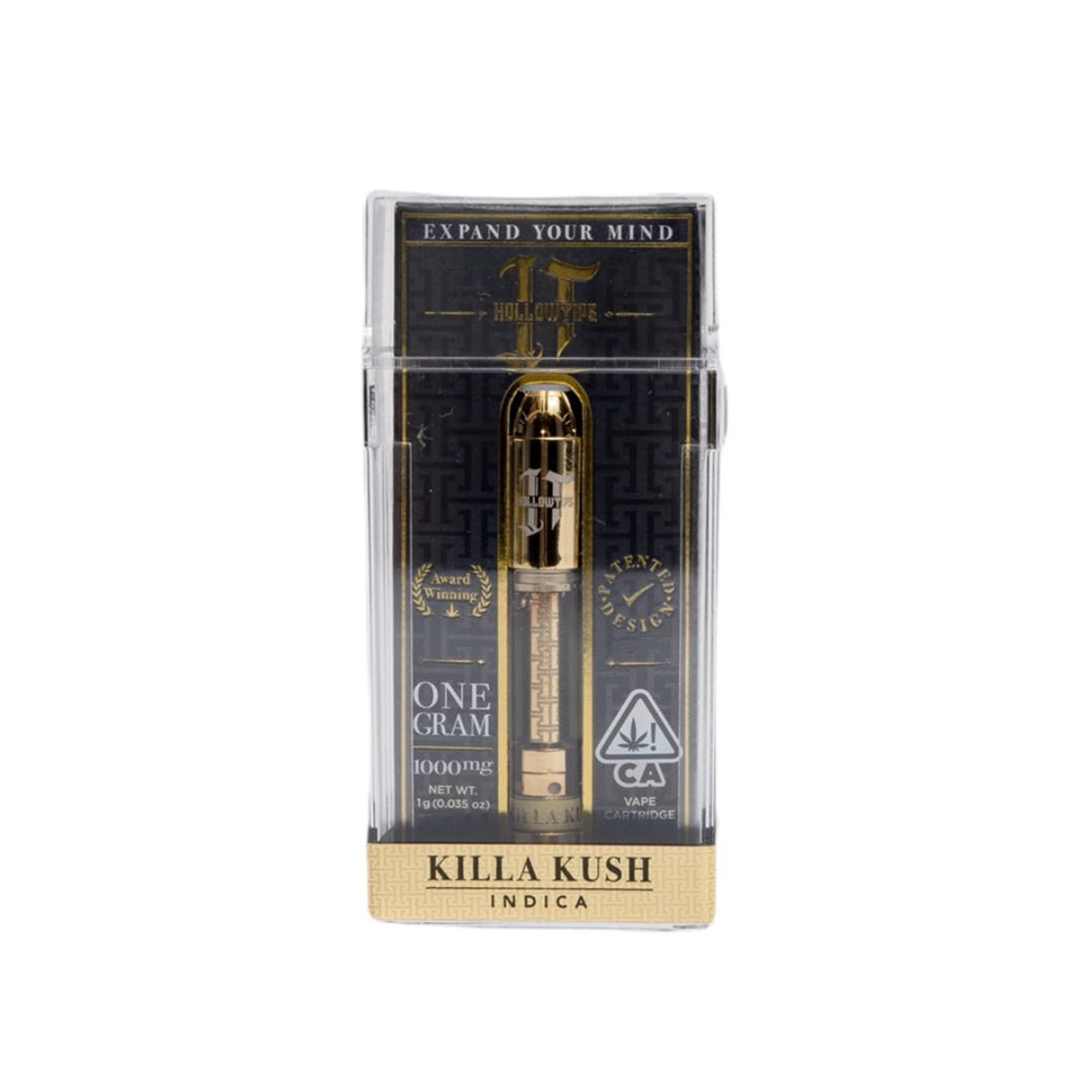 Killa Kush 1g Cart - Hollowtips - - $29 - Vape Cart
