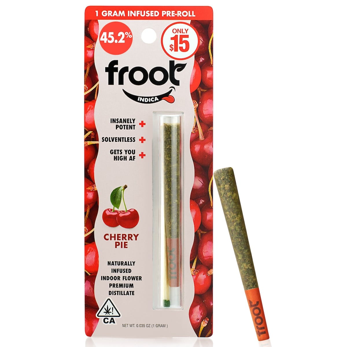 Cherry Pie Preroll 1g - Froot -  - $12.50 - Pre-Rolls