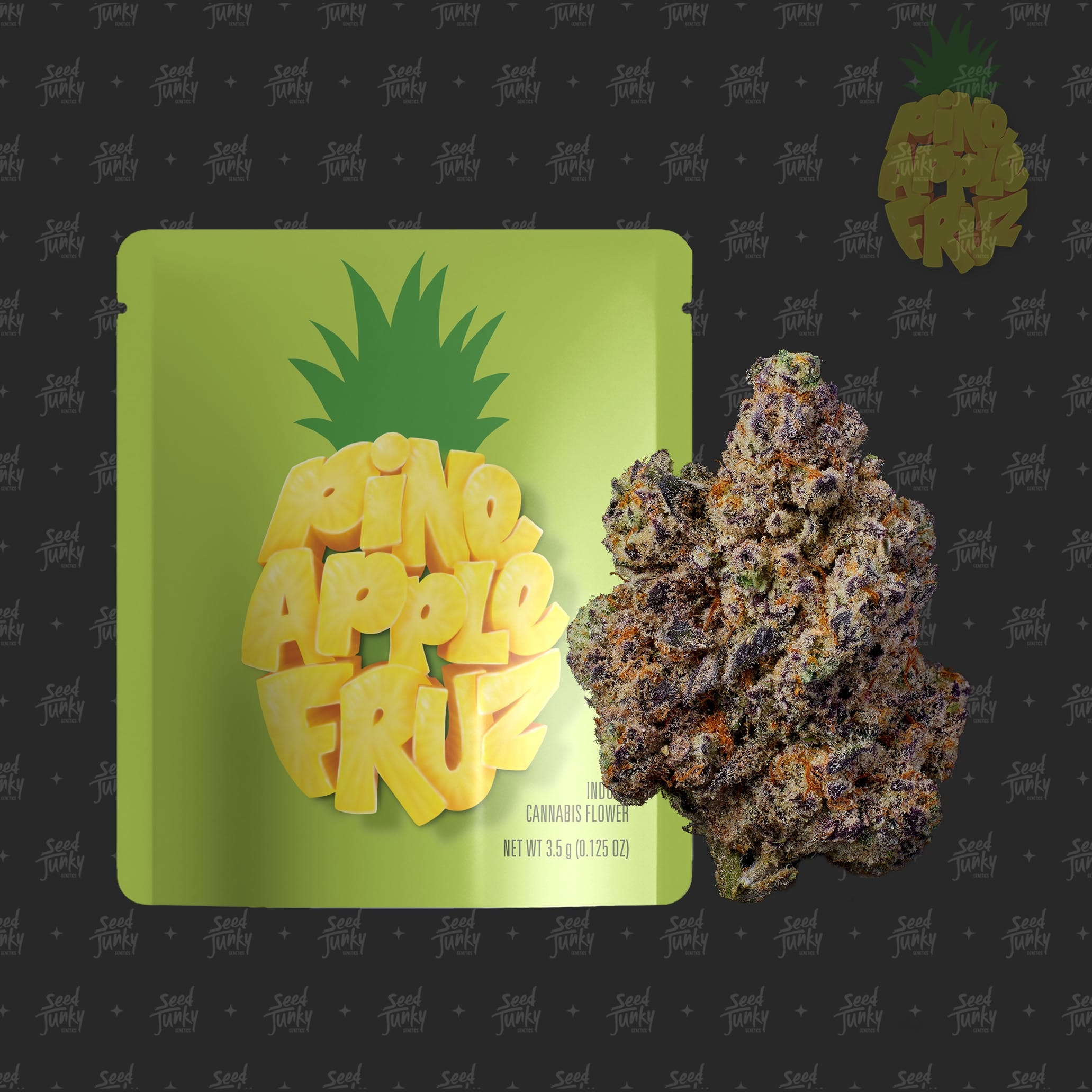 PINEAPPLE FRUZ 3.5g - Seed Junky -  - $42 - Flowers