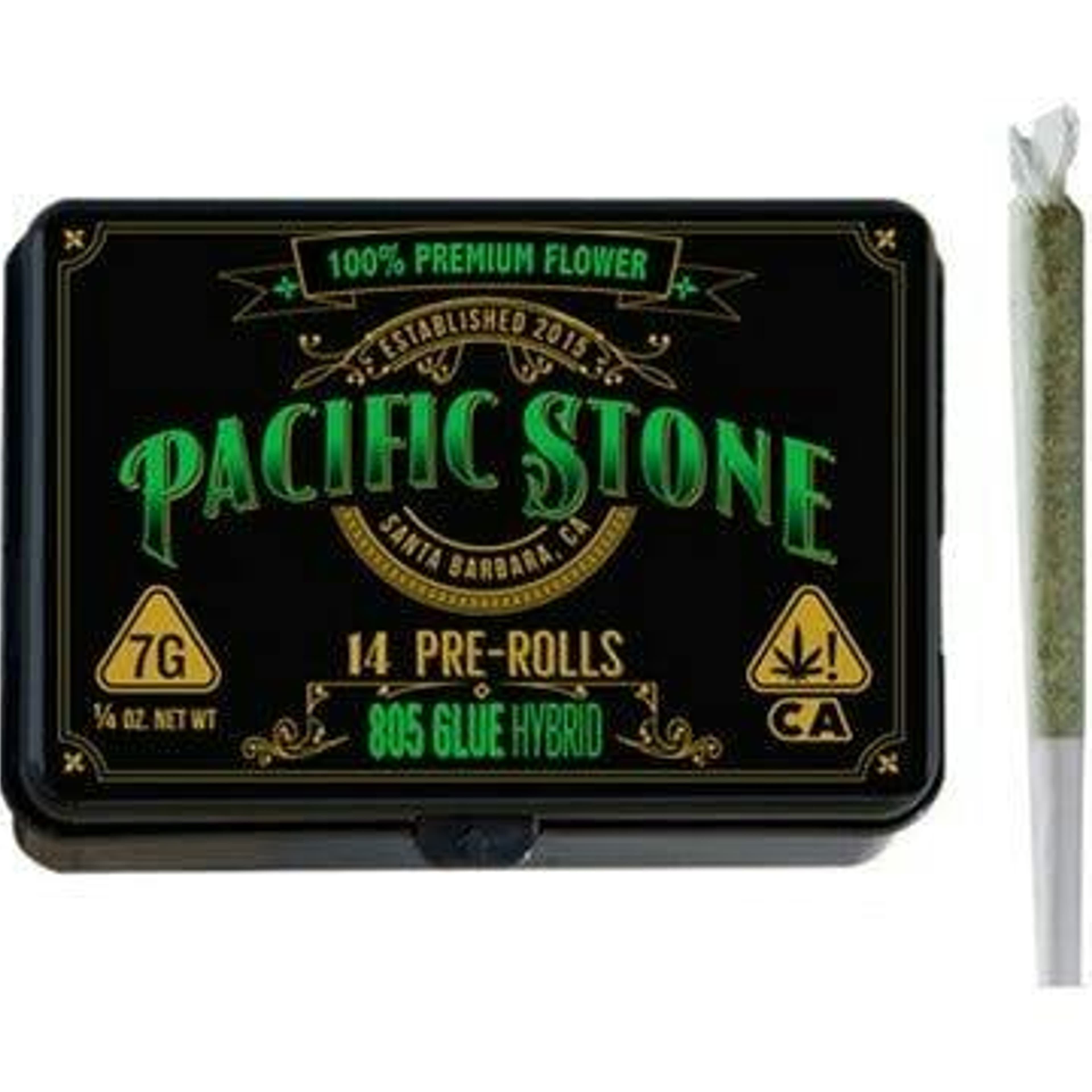 805 GLUE - 0.5G 14PK 7.0G - Pacific Stone - - $50 - Pre-Rolls