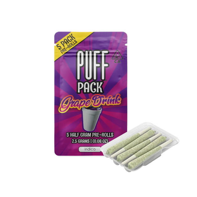 Grape Drink Pack 5 ct. Pre Roll - 2.5g