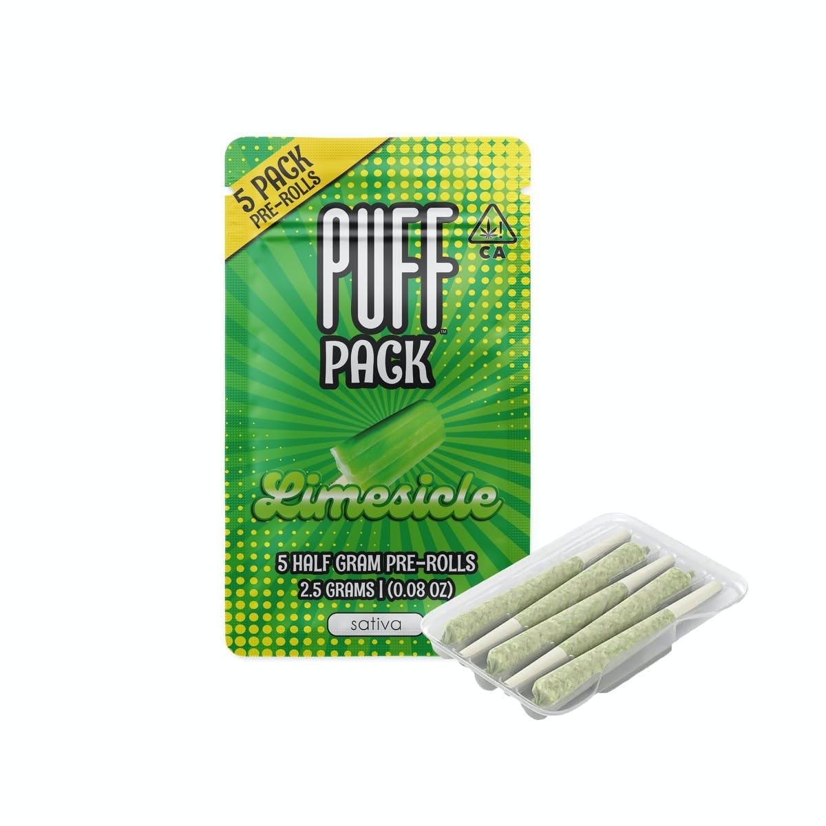Limesicle 5pk Prerolls 2.5g - PUFF -  - $14.97 - Pre-Rolls