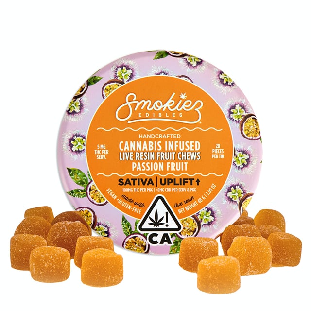 Passion Fruit | 100mg Live Resin Gummies
