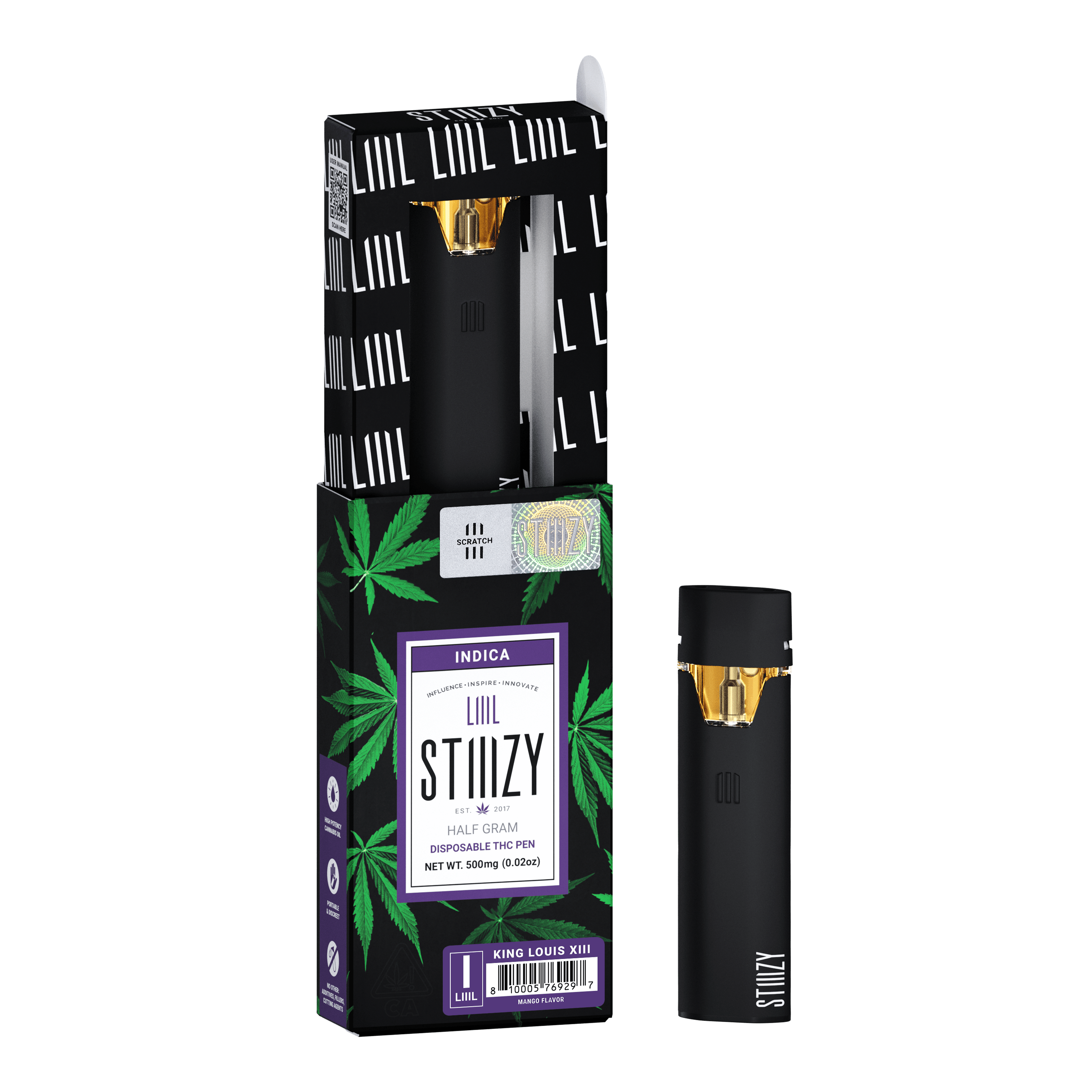 King Louis XIII - .5G Liiil All-In-One *SPECIAL PRICING**B2G1 EVERYDAY* - STIIIZY - King Louis XIII (I) - $14 - Cartridges