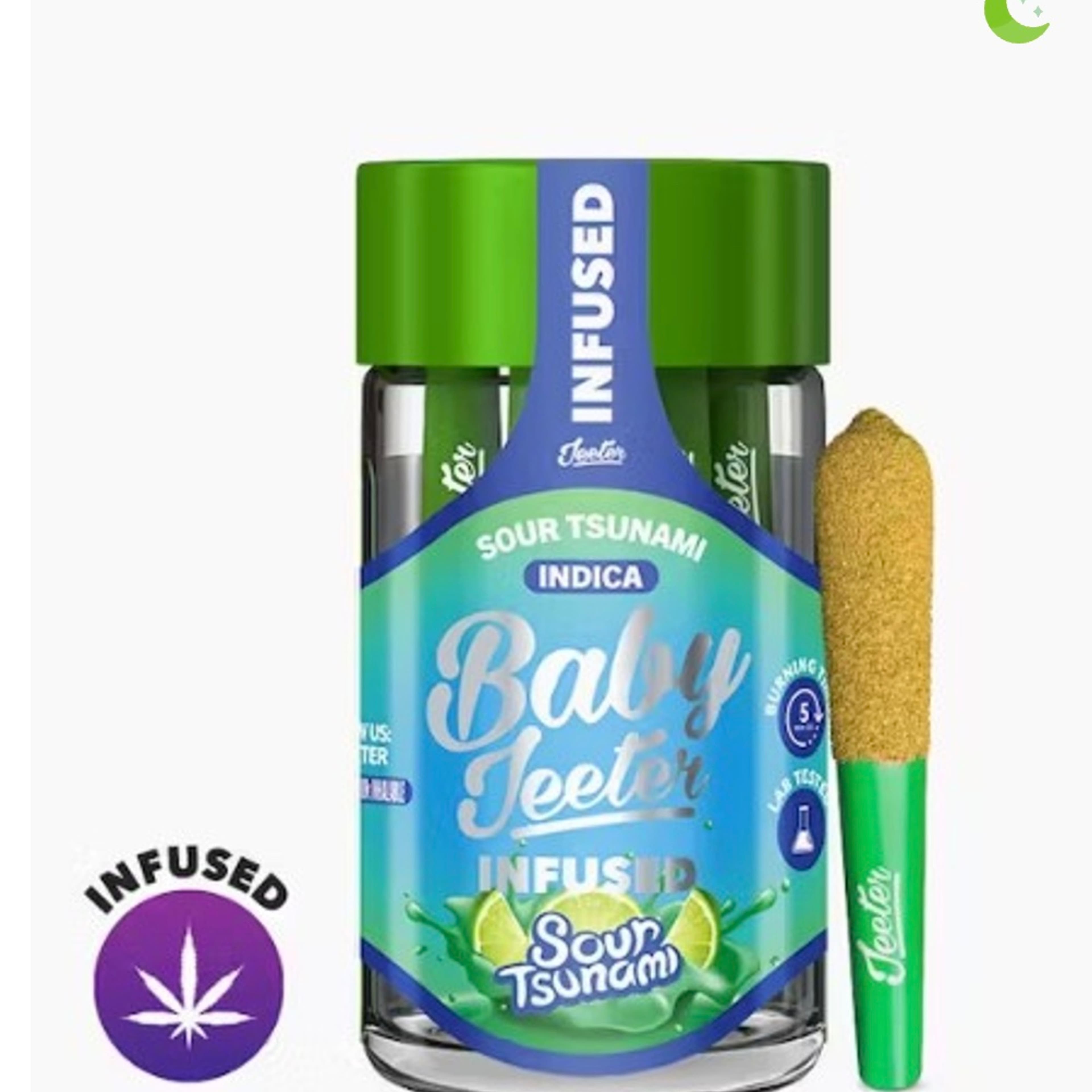Sour Tsunami - 5pk Infused Baby Pre Rolls *SPECIAL PRICING* *B2G1 EVERYDAY PLUS 10% OFF* - Jeeter - Sour Tsunami (I) - $30 - Pre-Rolls