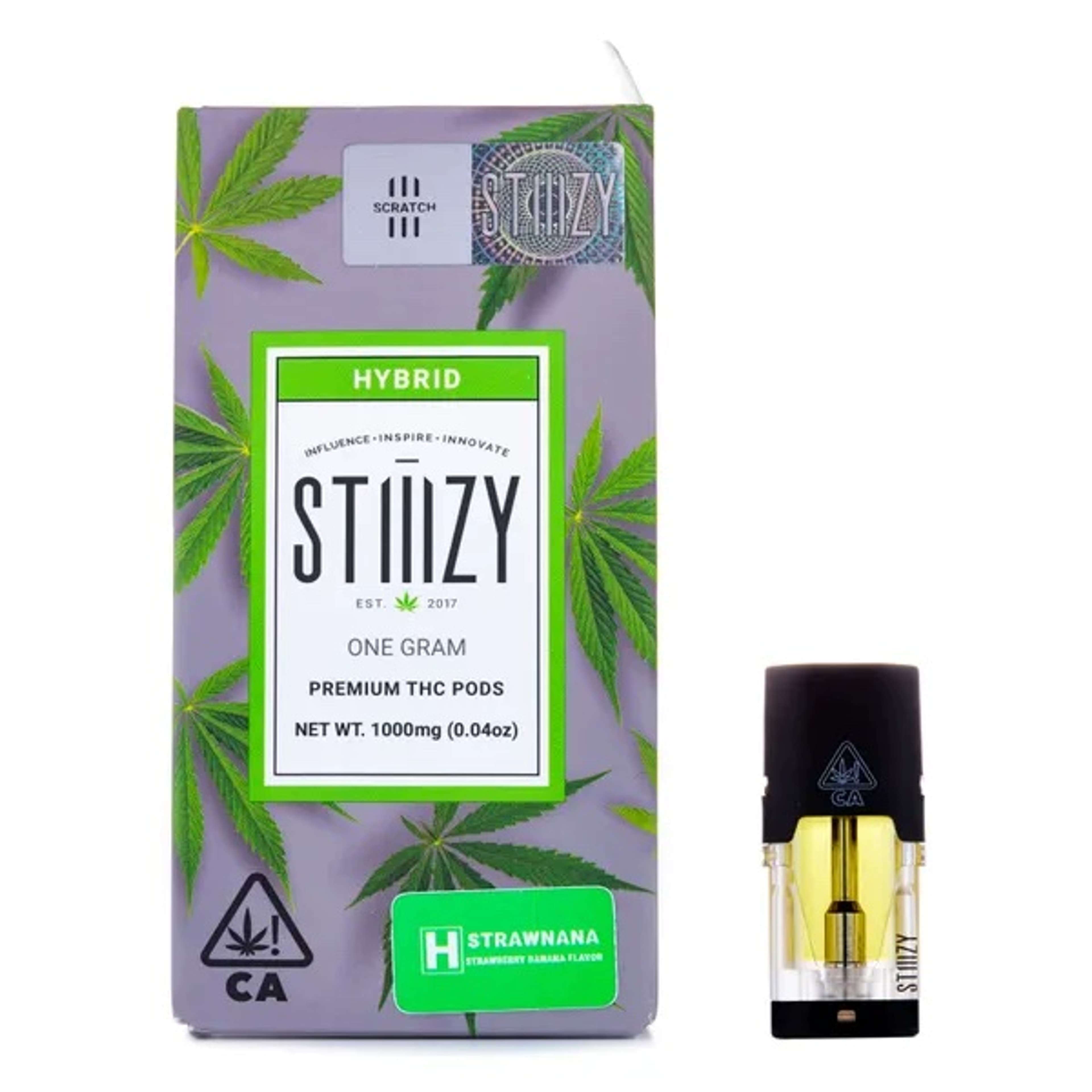 Strawnana - 1G Regular Pod *SPECIAL PRICING* *B2G1 EVERYDAY* - STIIIZY - Strawnana (H) - $21.50 - Cartridges