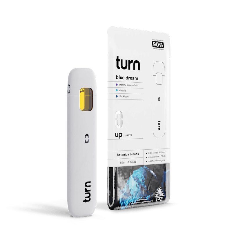 Turn Up Botanica Blends  AIO | 1g - Blue Dream- Sativa - Turn -  - $27 - All-In-Ones