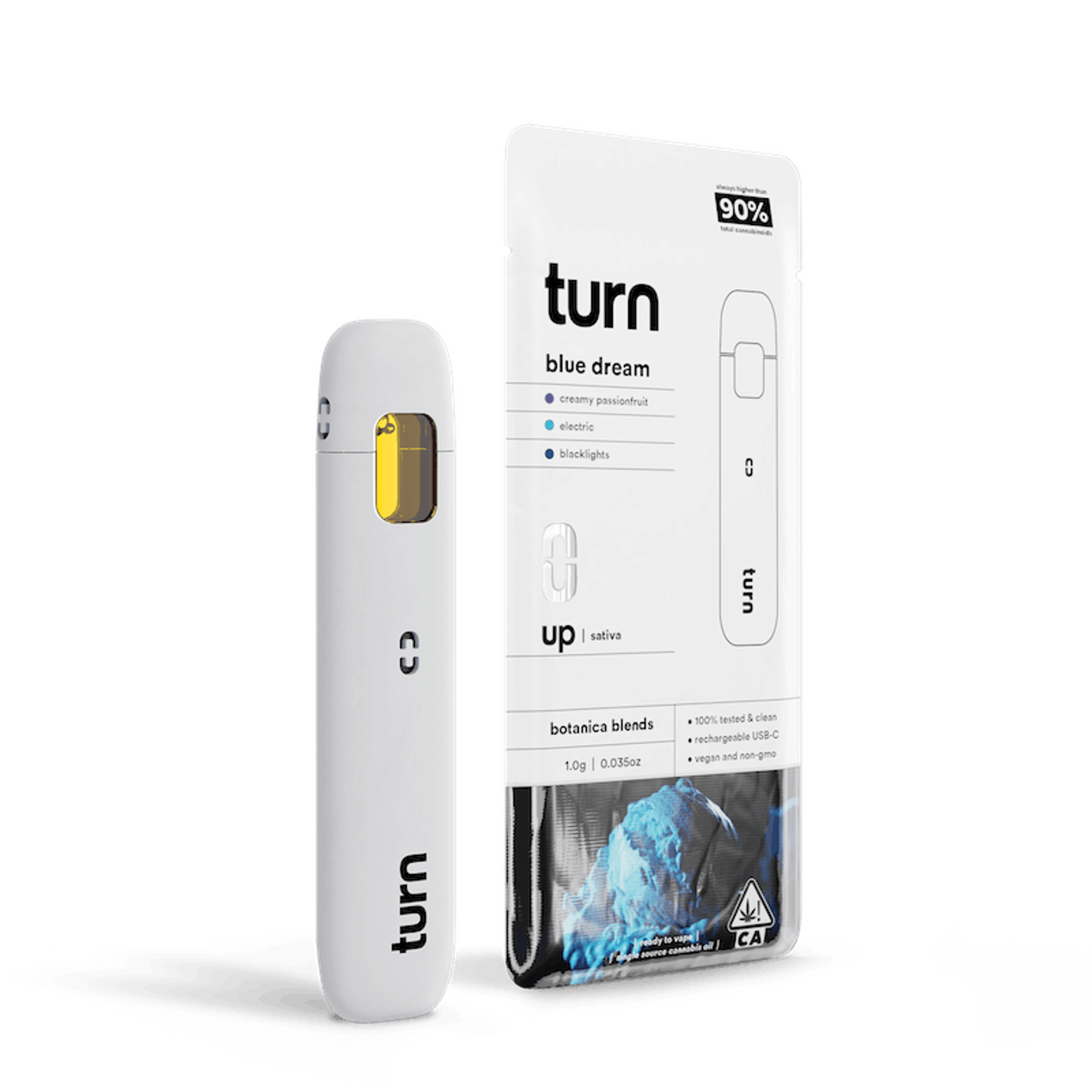 Turn Up Botanica Blends AIO | 1g - Blue Dream- Sativa - Turn - - $27 - All-In-Ones