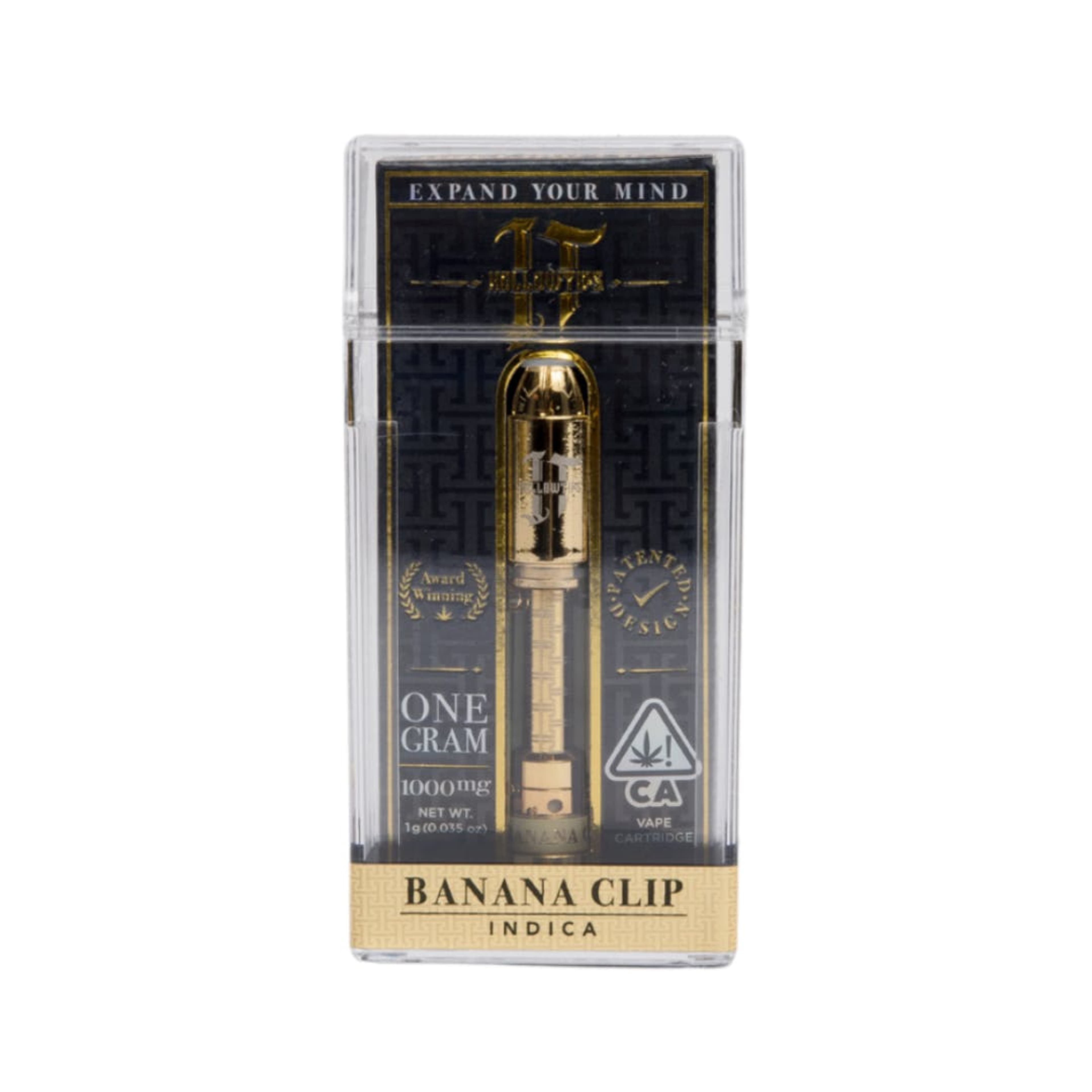 Banana Clip 1g Cart - Hollowtips - - $29 - Vape Cart