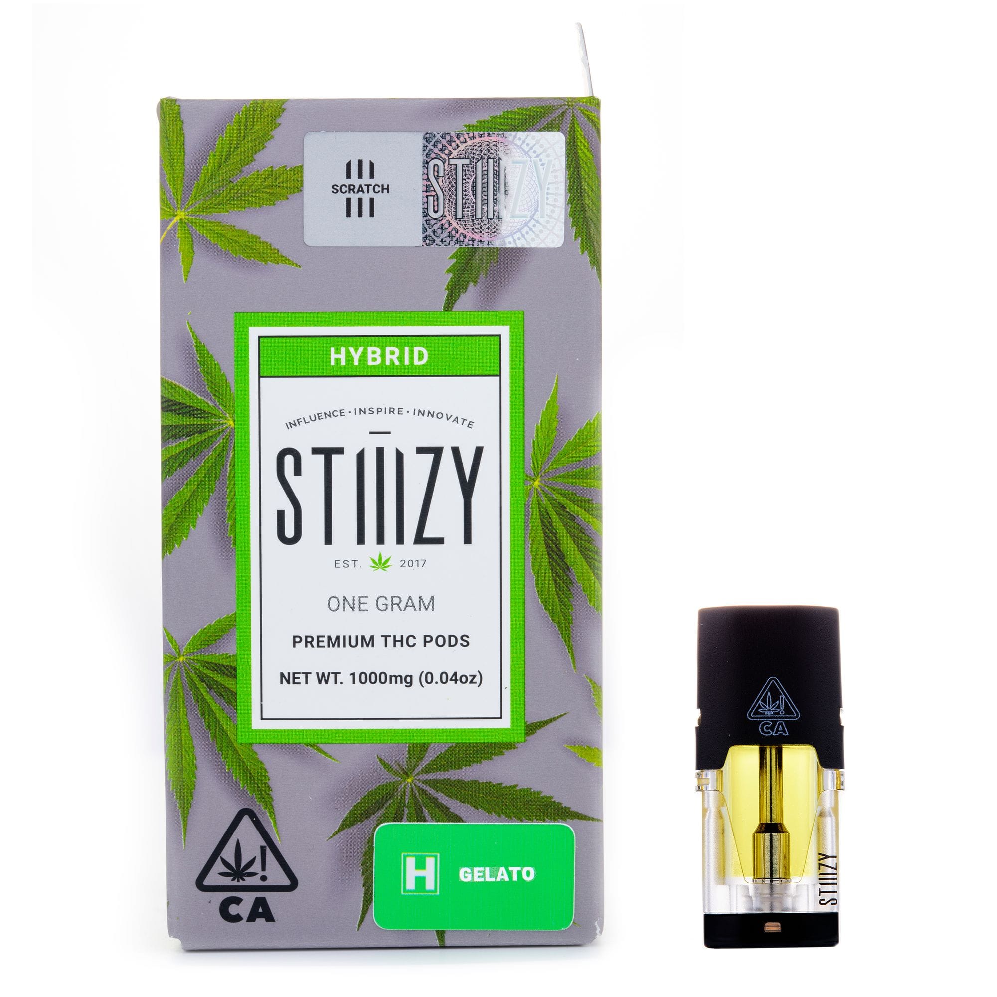 Gelato - 1G Regular Pod *SPECIAL PRICING**B2G1 EVERYDAY* - STIIIZY - Gelato (H) - $21.50 - Cartridges