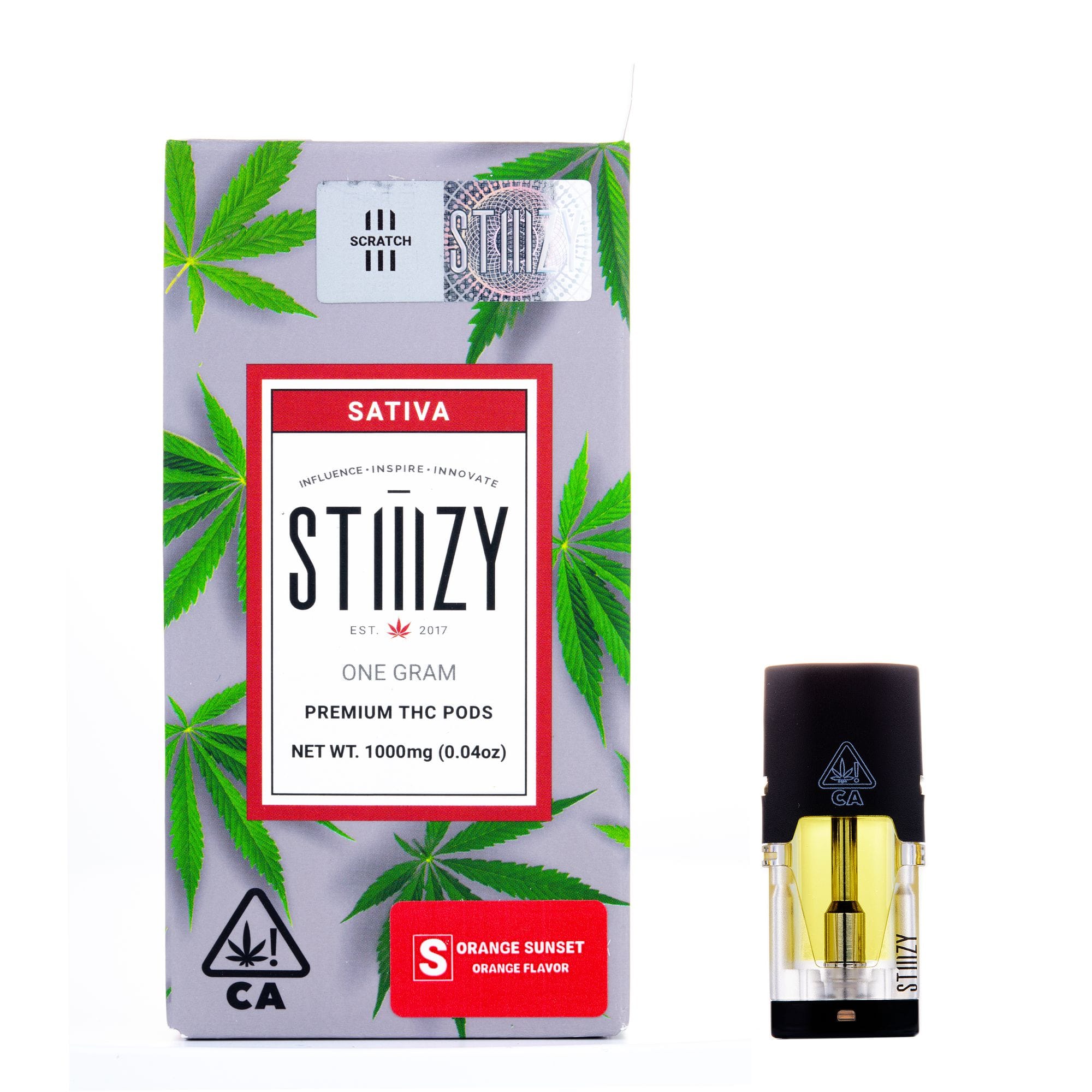 Orange Sunset - 1G Regular Pod *SPECIAL PRICING* *B2G1 EVERYDAY* - STIIIZY - Orange Sunset (S) - $21.50 - Cartridges