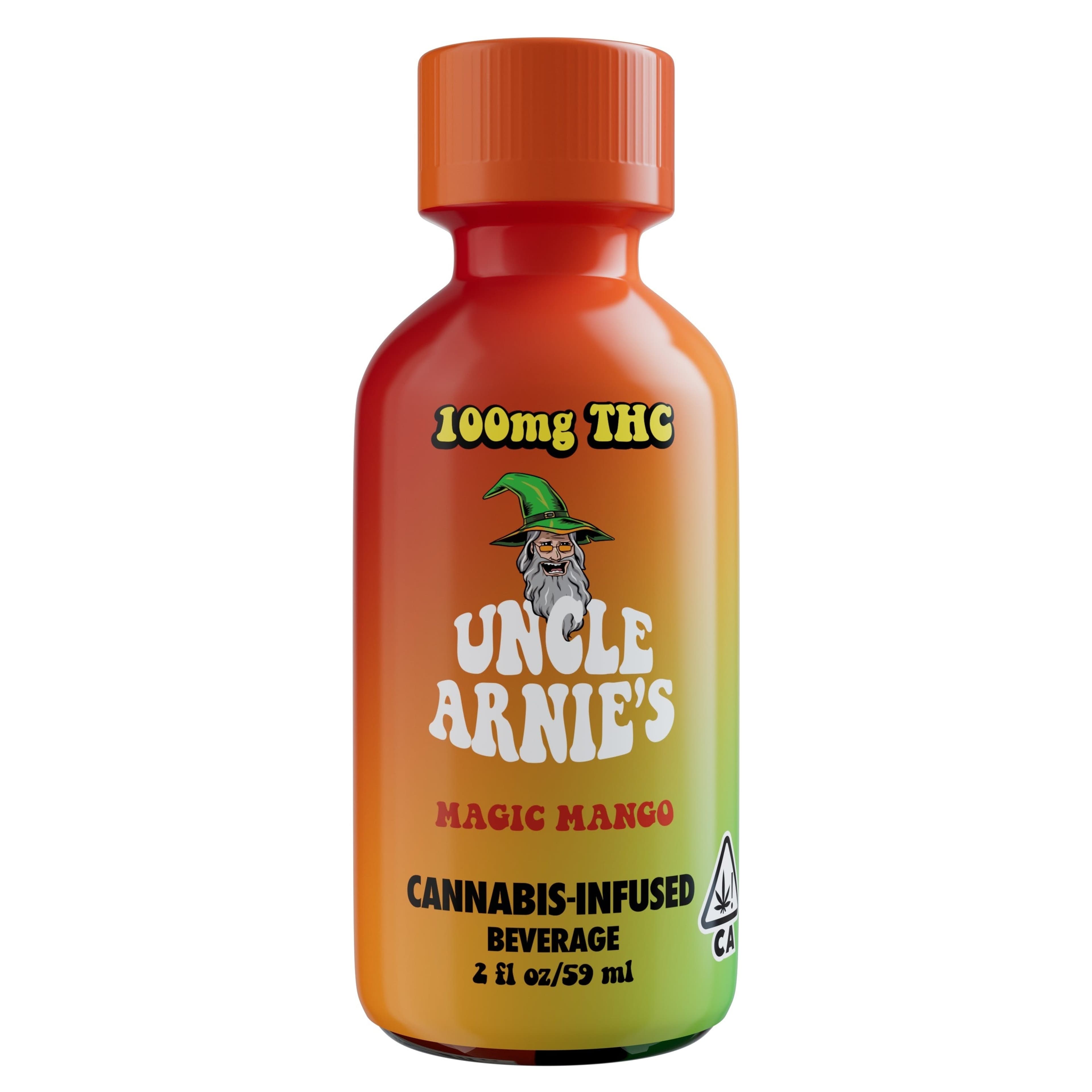 Magic Mango - Beverage - Uncle Arnies - 2oz (100mg) - $7.99 - Edibles