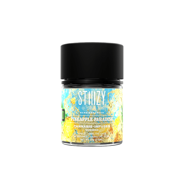 100MG Live Resin Gummies Tropical Pineapple Paradise