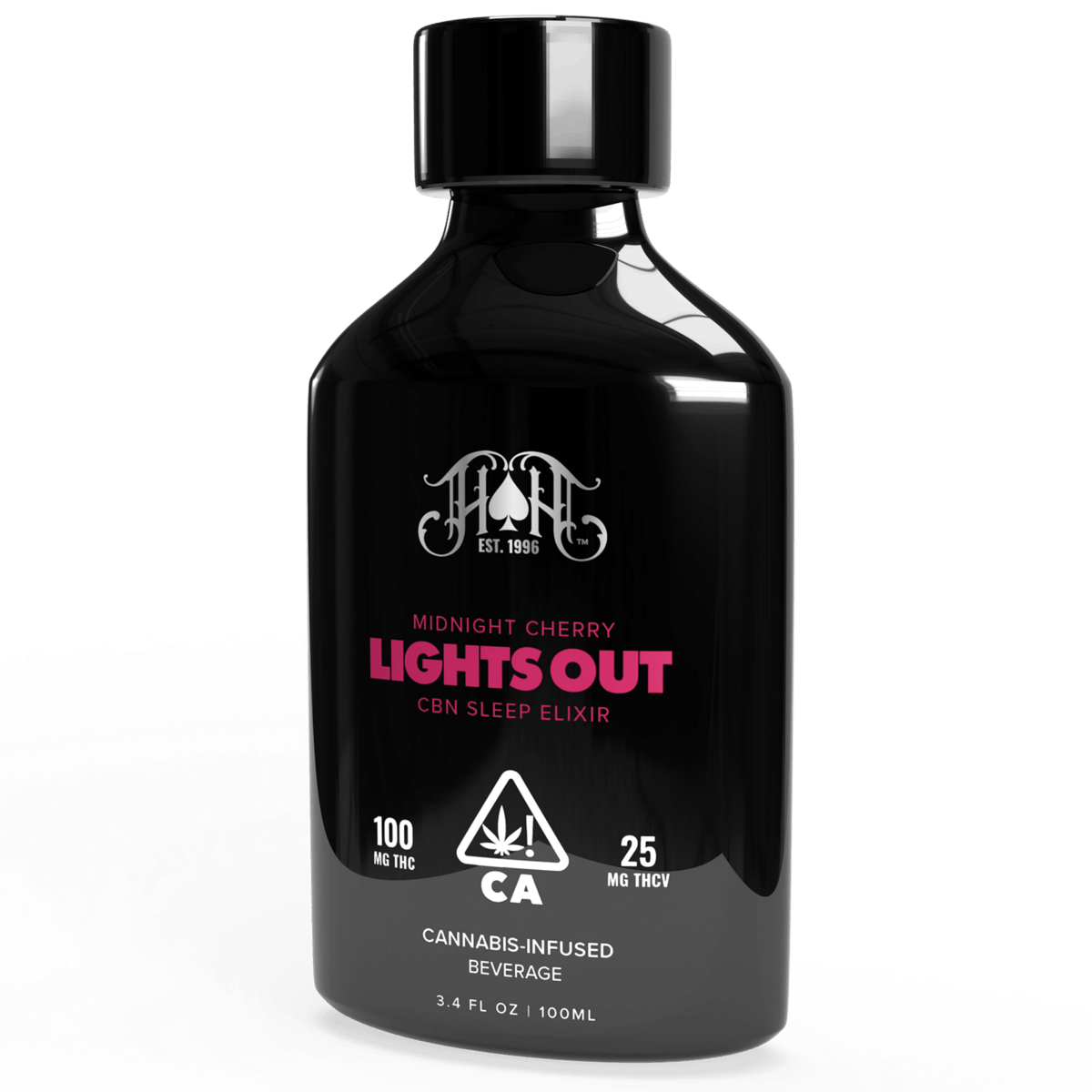 Midnight Cherry | Indica - Lights Out CBN Sleep Elixir - Heavy Hitters -  - $28 - Edibles