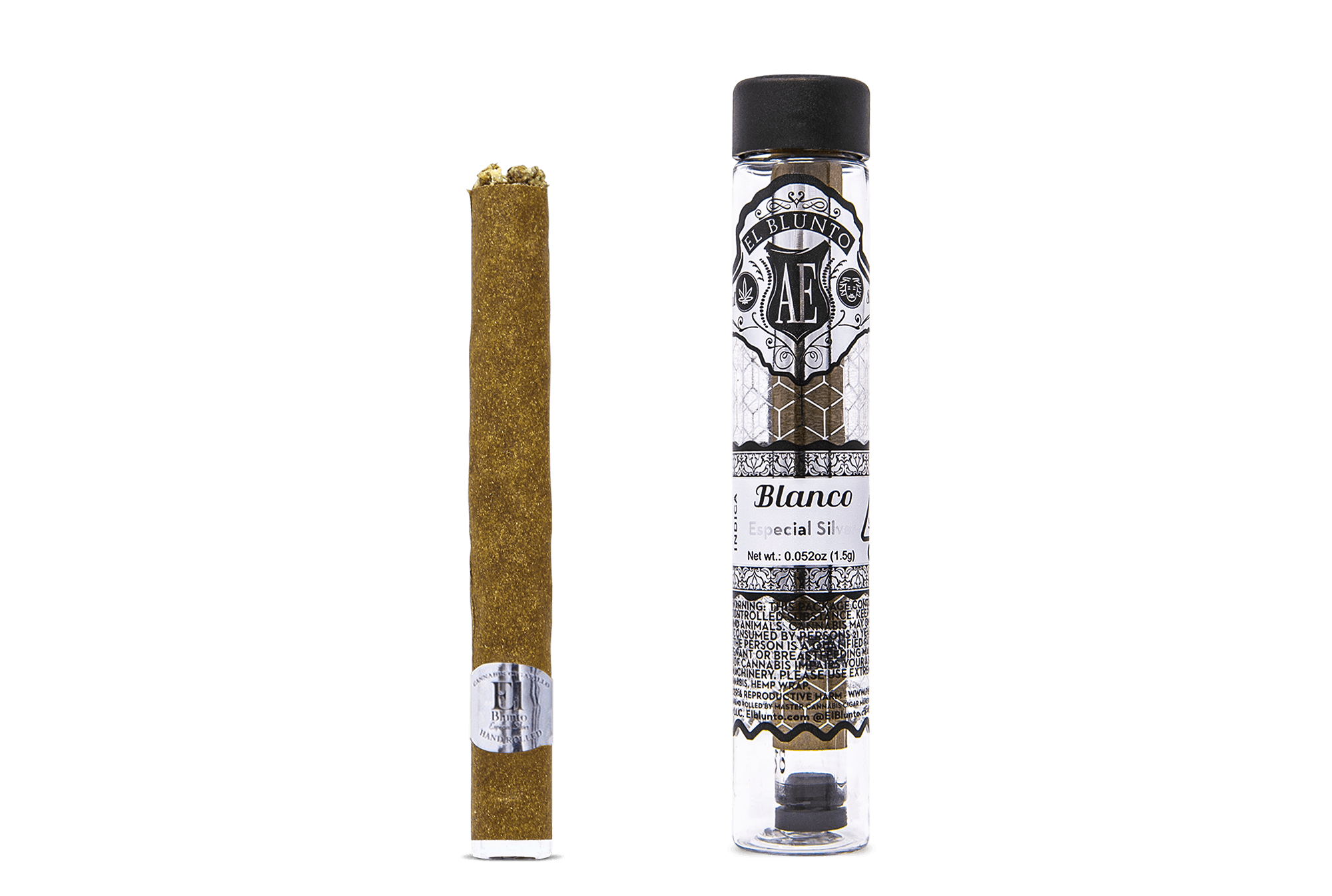 Blanco -1.5g Blunt - El Blunto - 1.5g Indica Blunt - $16 - Blunt