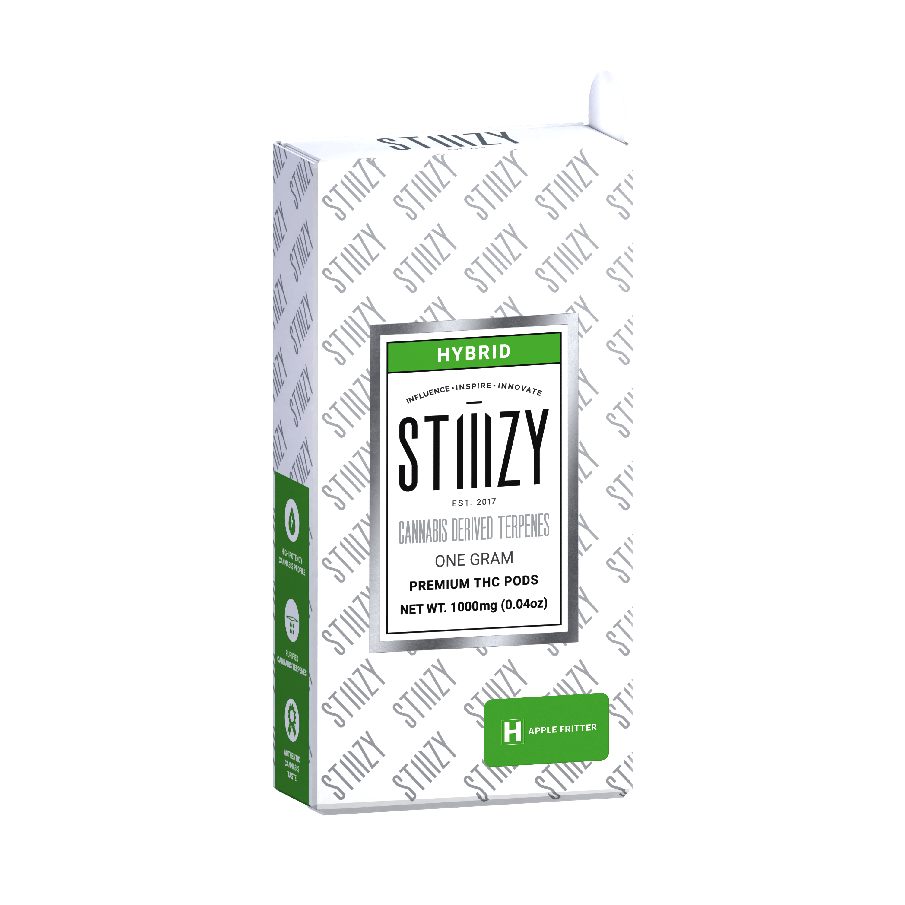 APPLE FRITTER -  POD 1G - Stiiizy - APPLE FRITTER - CANNABIS DERIVED TERPENES POD 1G - IL - $35 - Vape Pens