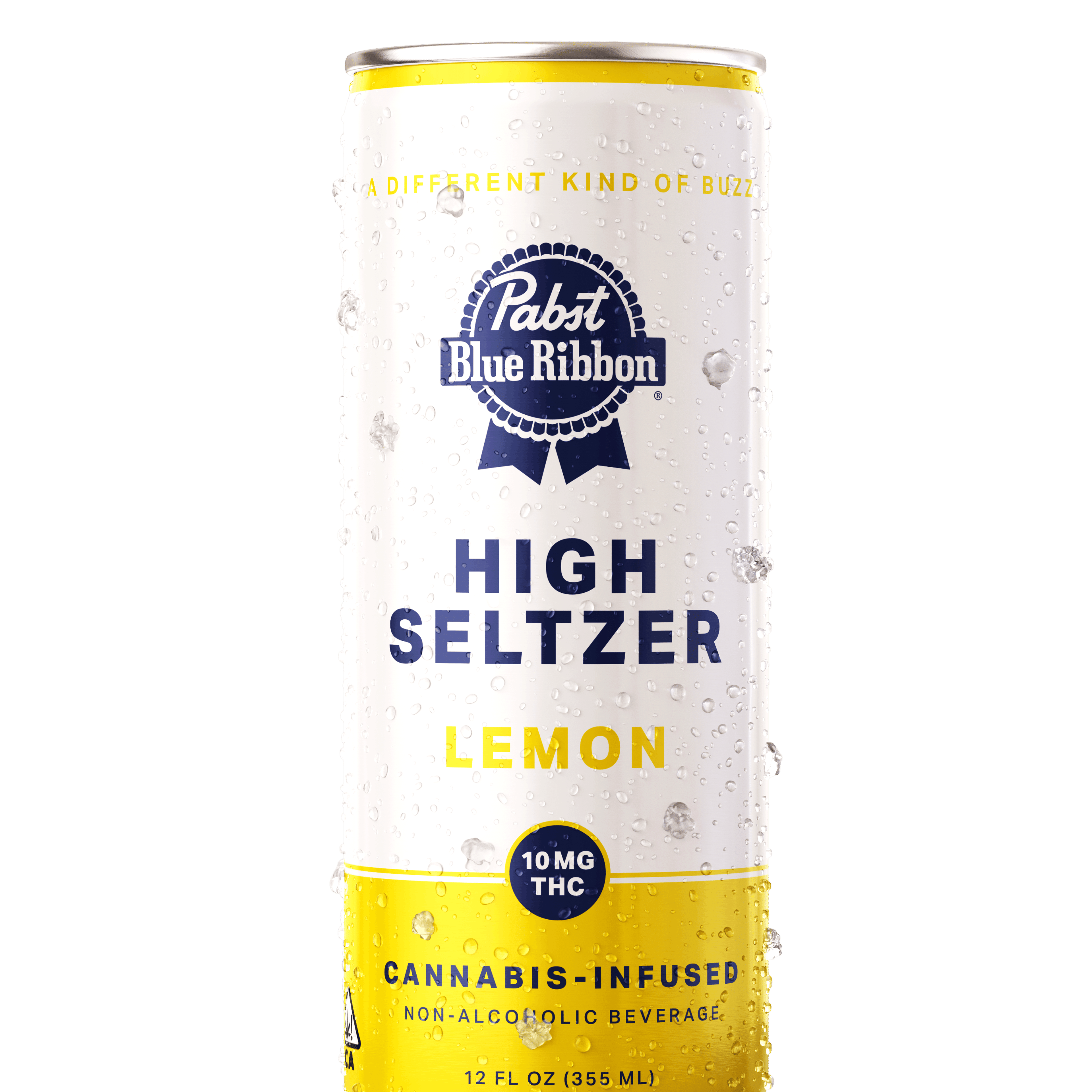 Lemon Seltzer 12 Oz. Single Can - Pabst - - $5 - Drinks