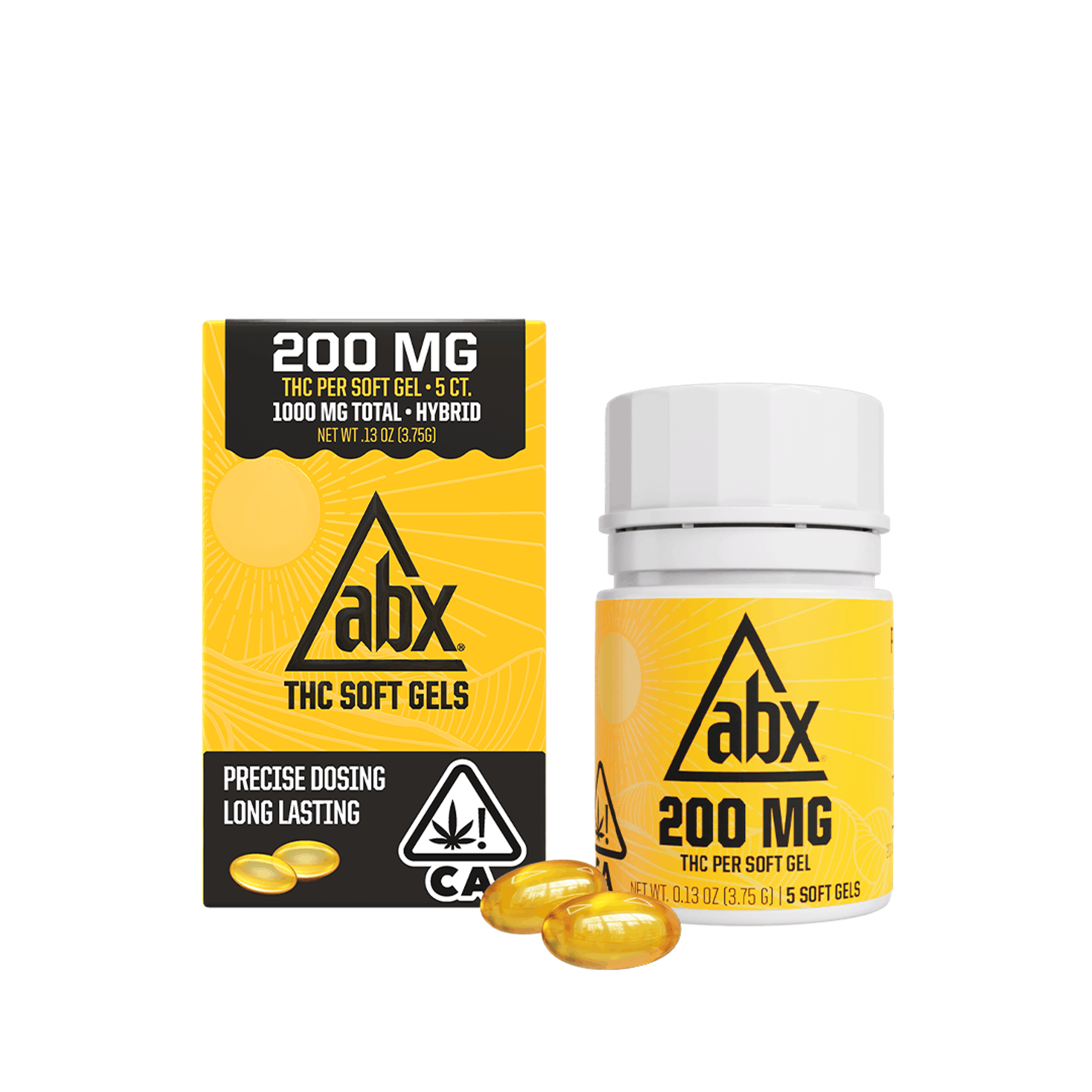 200mg Soft Gels (5 Capsules) - Absolute Extracts (ABX) - 5 Pack 200mg - $65 - Tinctures/Capsules