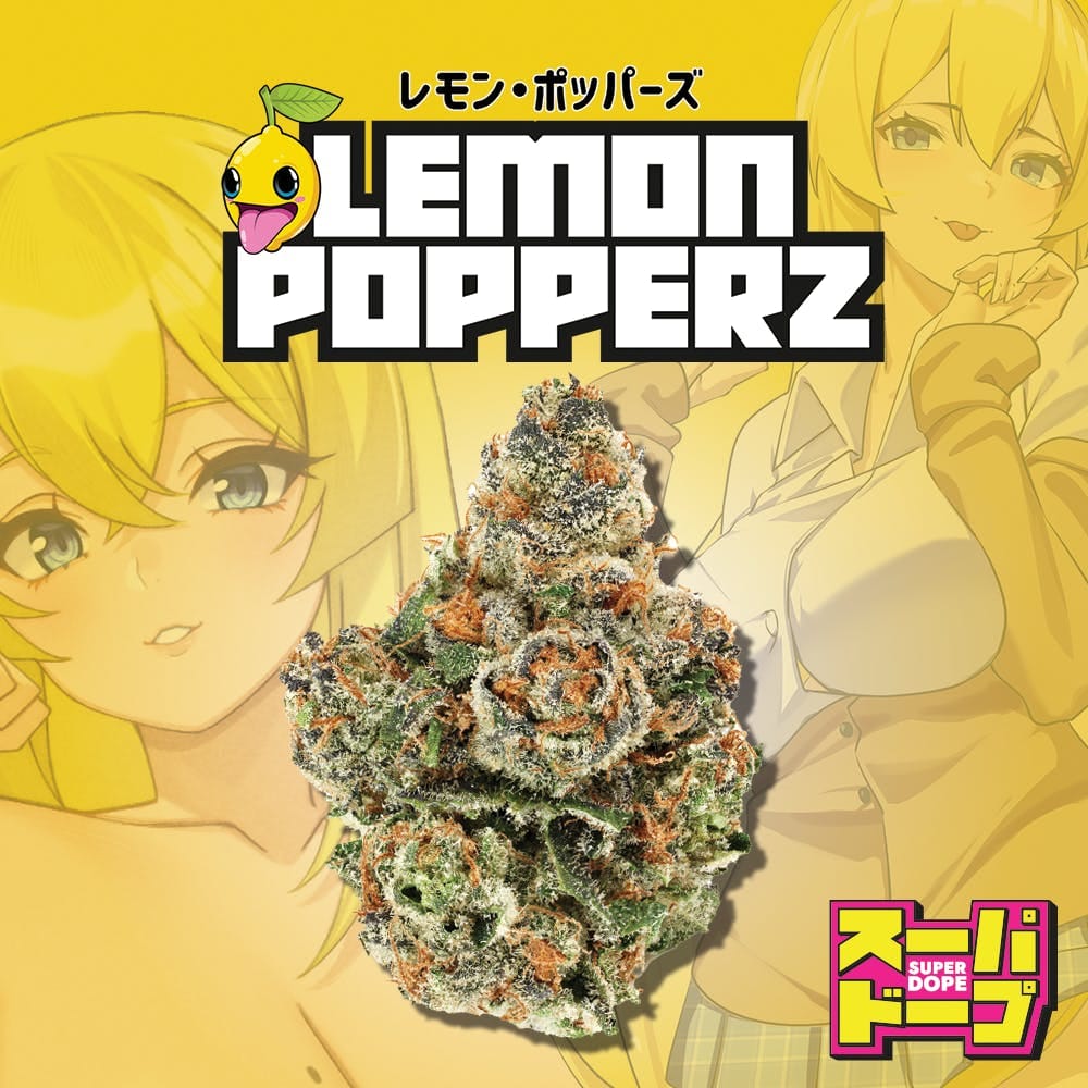 Lemon Popperz 26.68% - 7G - Super Dope - Lemon Popperz (S) - $110 - Flower