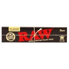 Raw - Black Kingsize Slim Classic - Raw -  - $4 - Accessories