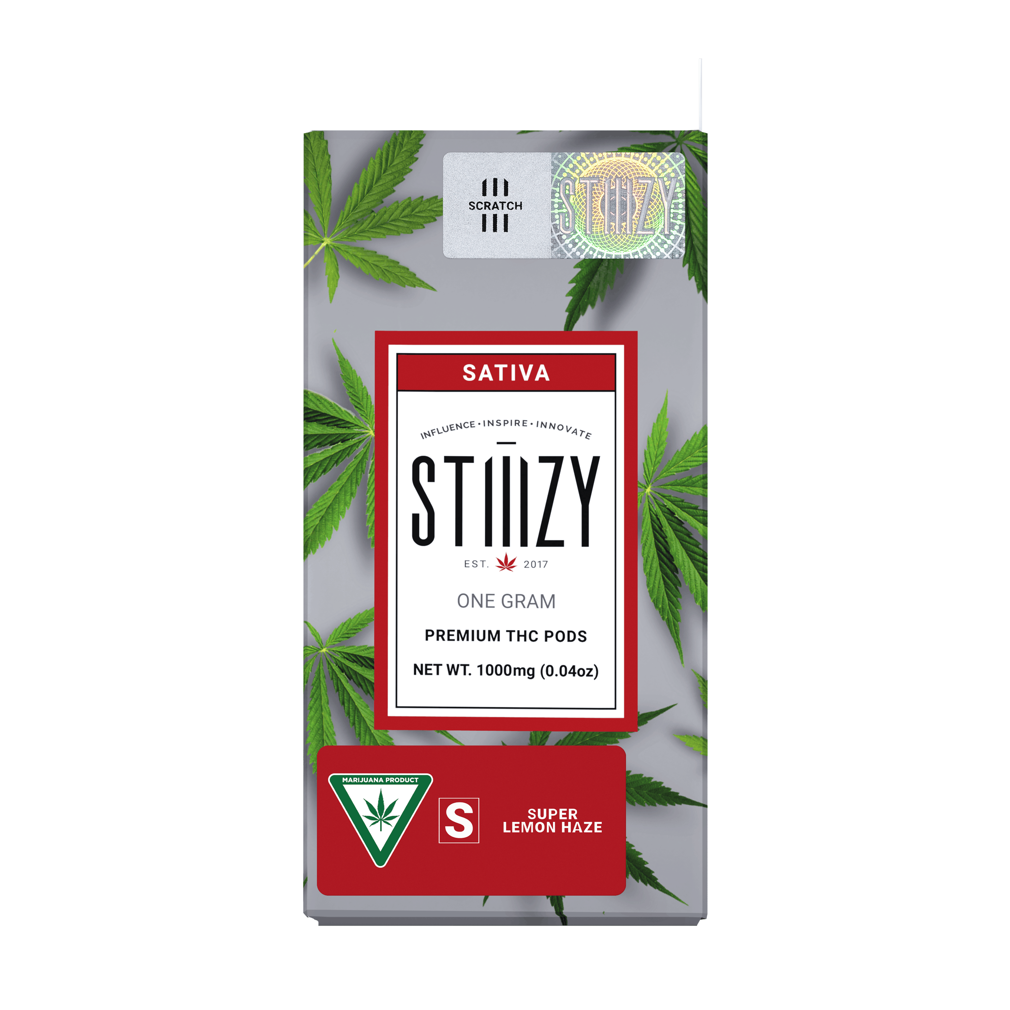 STIIIZY POD | 1g Super Lemon Haze - Sativa - STIIIZY - - $22.50 - Vape Carts