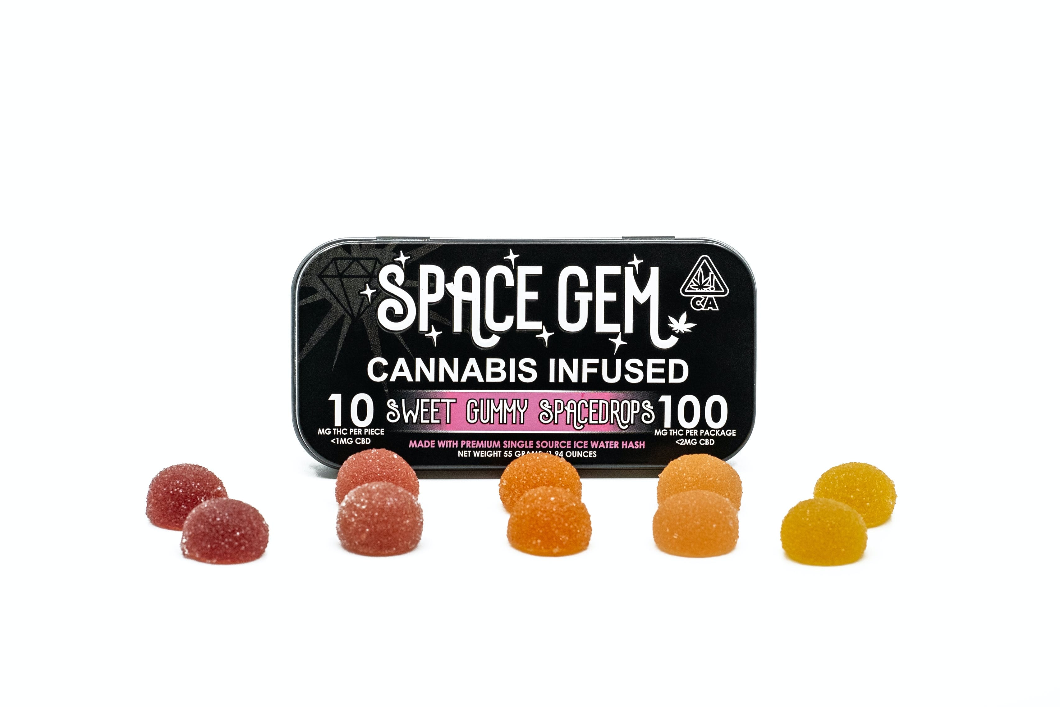 Sweet Space Gems - 100mg THC - Space Gems -  - $25.99 - Edible