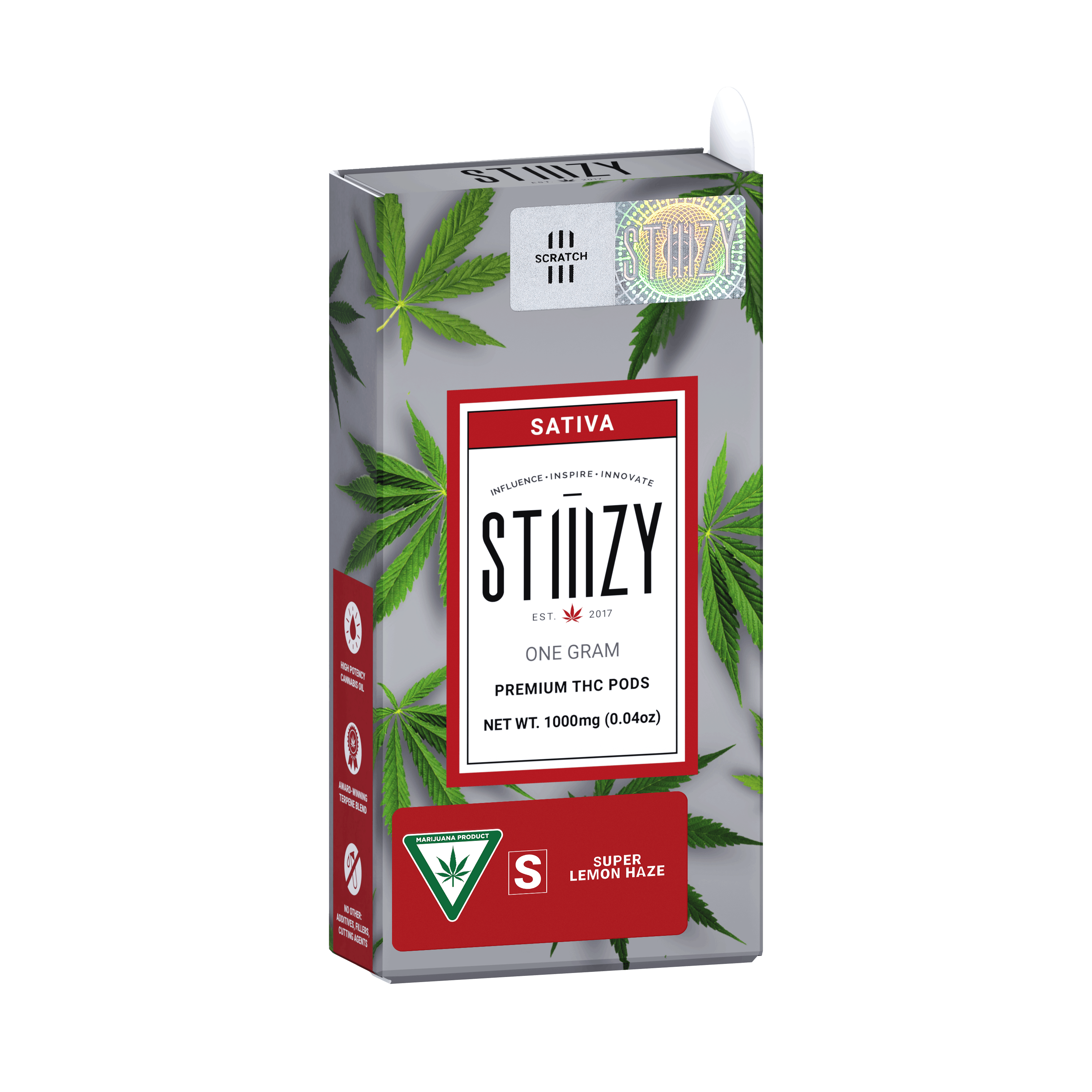 STIIIZY POD | 1g Super Lemon Haze - Sativa - STIIIZY -  - $22.50 - Vape Carts