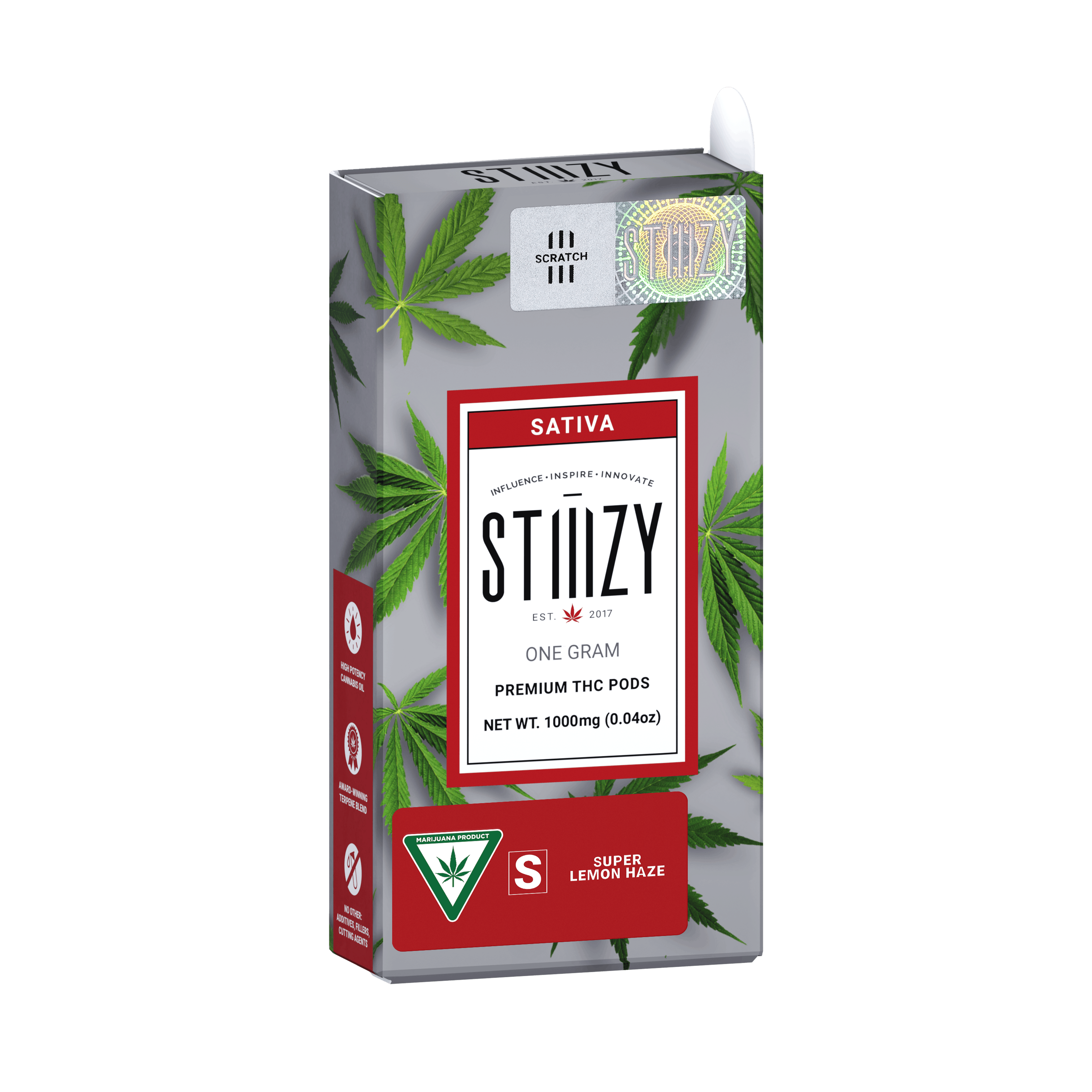 STIIIZY POD | 1g Super Lemon Haze - Sativa - STIIIZY - - $22.50 - Vape Carts