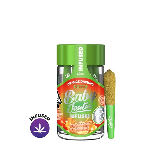 Jeeter Baby | .5gx5pk - Orange Daiquiri - INFUSED Pre-Rolls - Hybrid