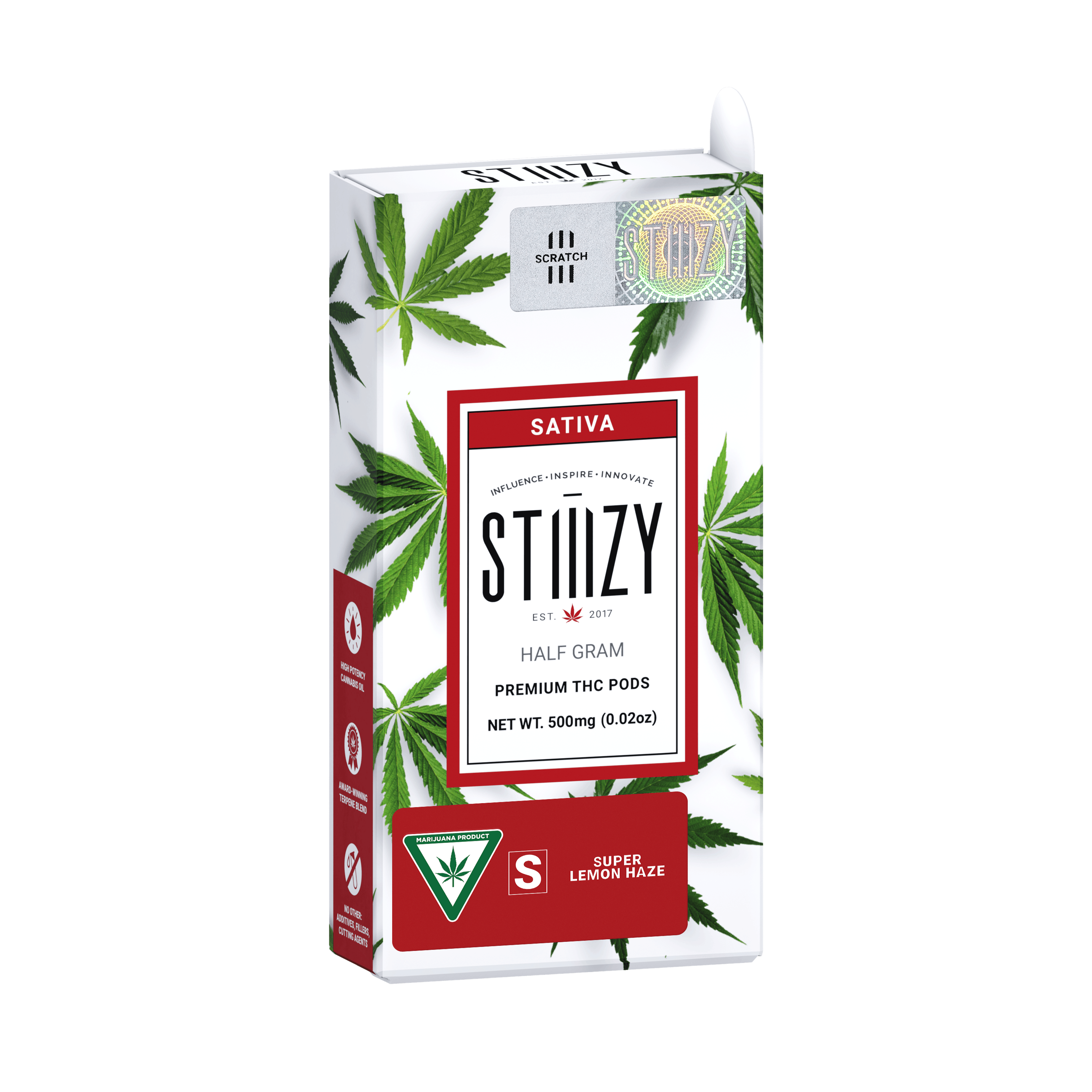 Pod: Super Lemon Haze - .5g - STIIIZY - - $15 - Cartridges / Pens