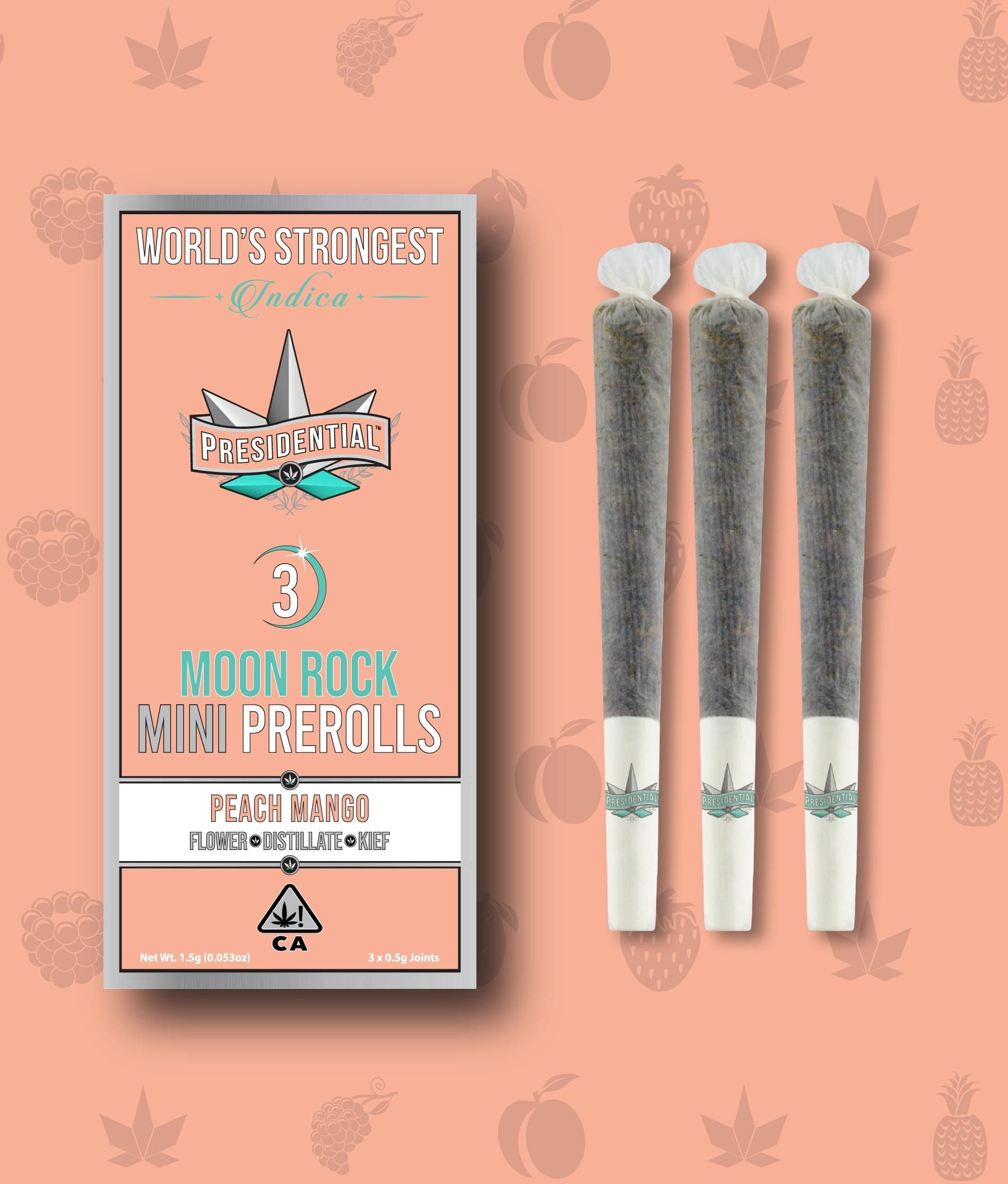 Presidential: Peach Mango - Mini Moon Rock