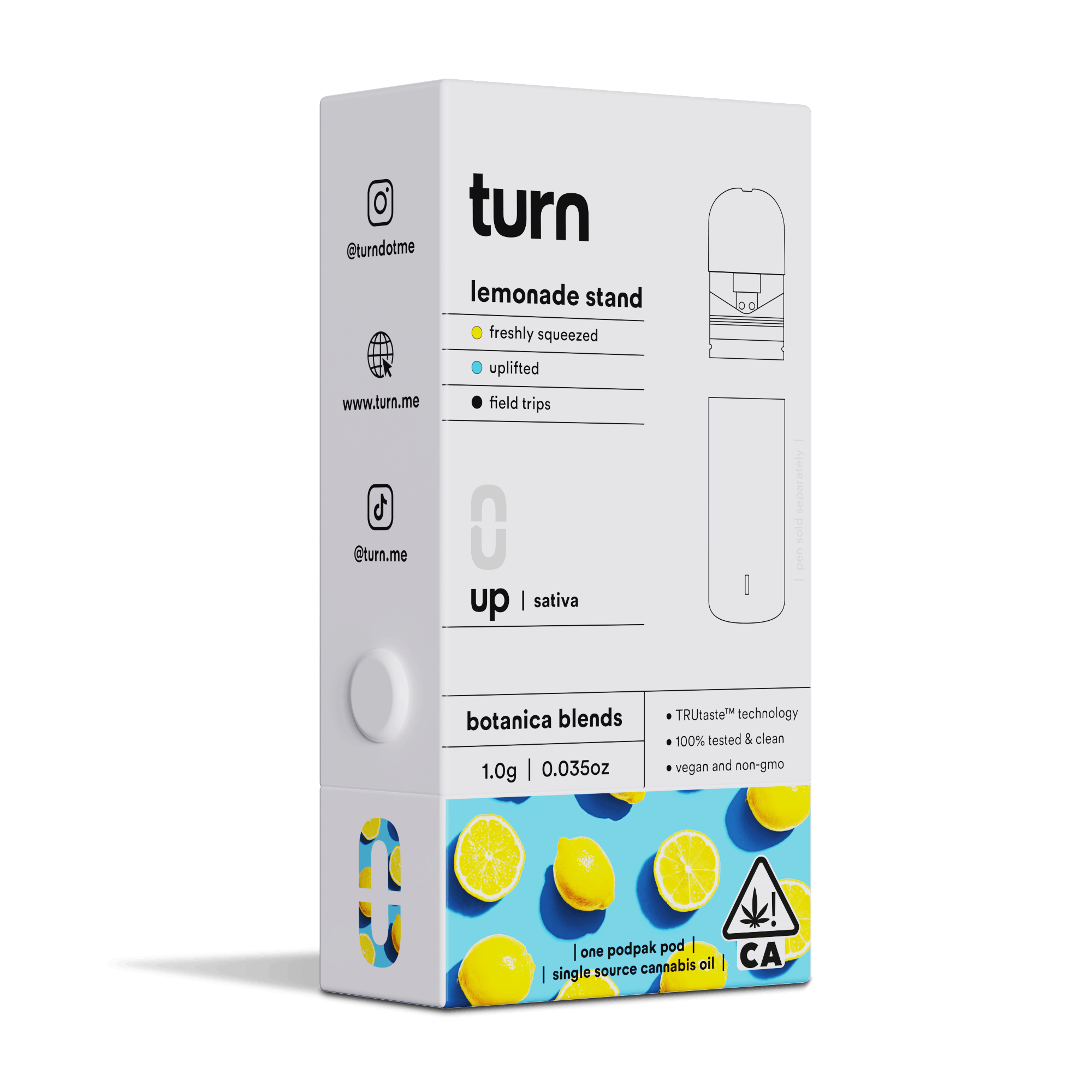 Lemonade Stand 1g pod - Turn -  - $25.21 - Vapes