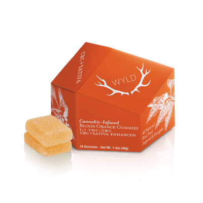 BLOOD ORANGE 100MG CBC - WYLD -  - $19.25 - Edibles
