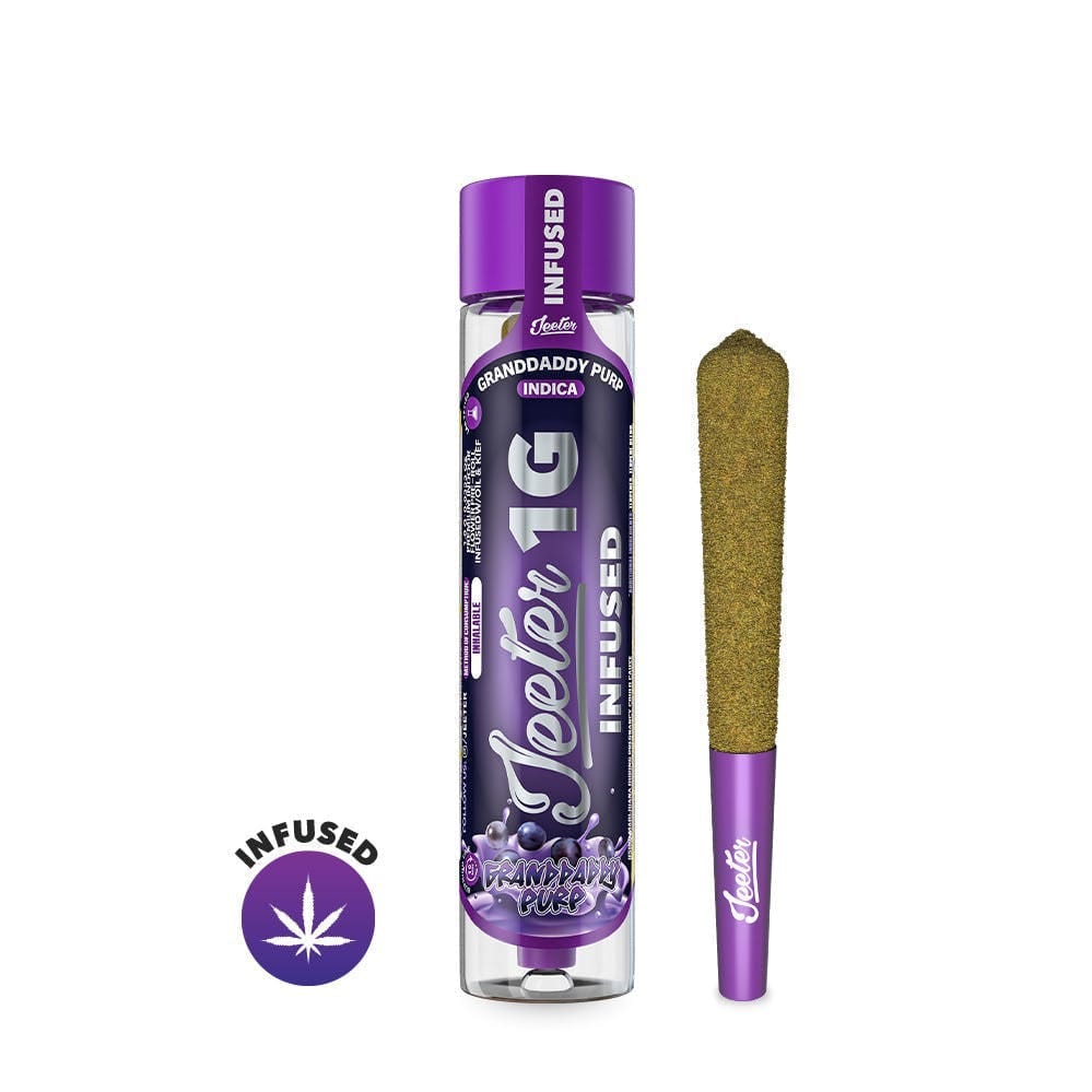 Granddaddy Purple 1G Pre Roll *SPECIAL PRICING* *B2G1 EVERYDAY + 10% OFF* - Jeeter - Granddaddy Purple (I) - $14 - Pre-Rolls