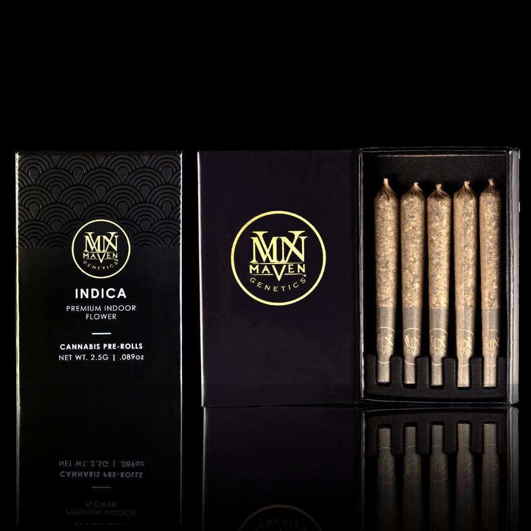 Pre Roll - Black Diamond X 5 Pack - Maven Genetics - Black Diamond X 5 Pack - $28 - Pre-Roll