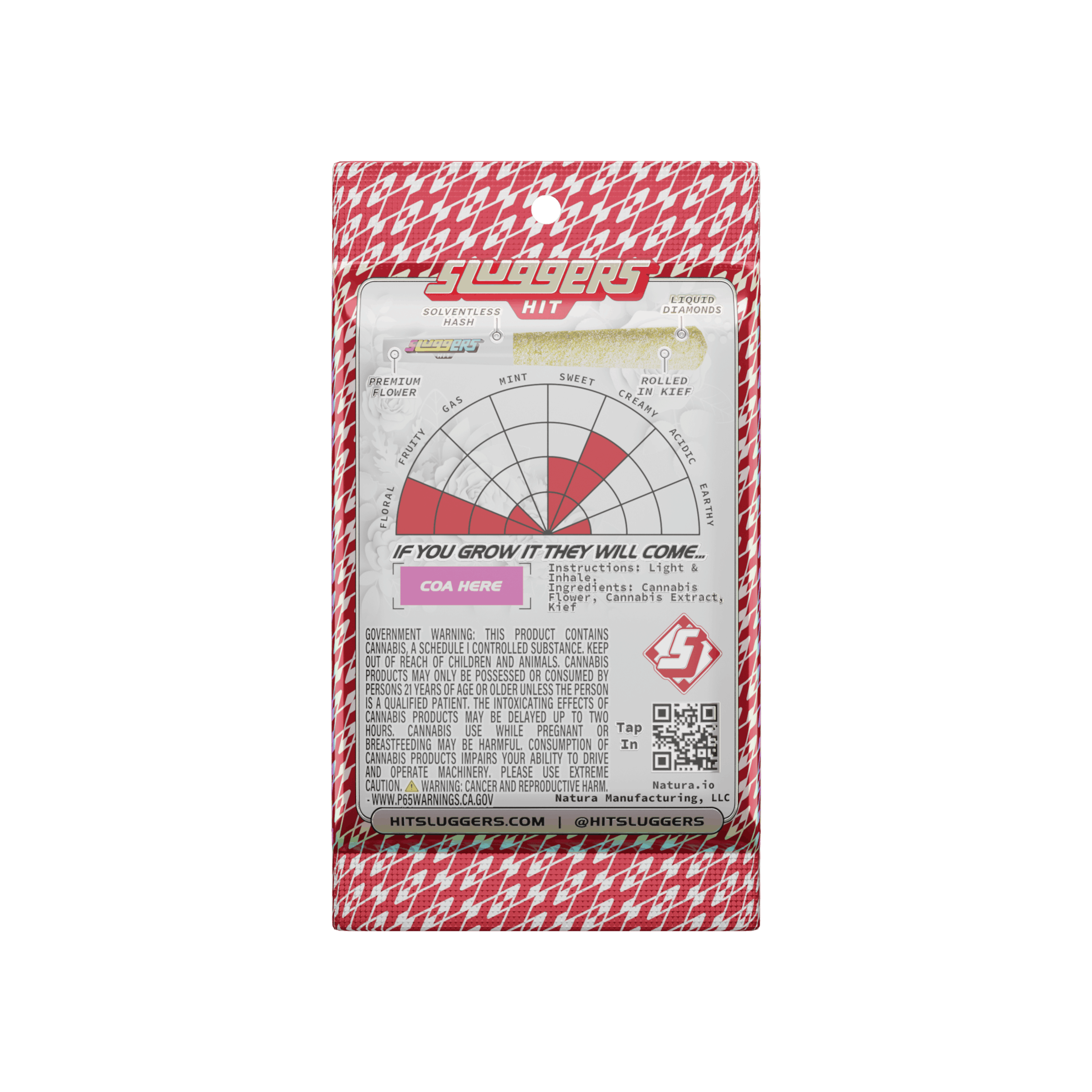 Rose - Diamond Edition- Sluggers - Infused Preroll - 3.5g 5pk - Sluggers - - $45 - Flowers