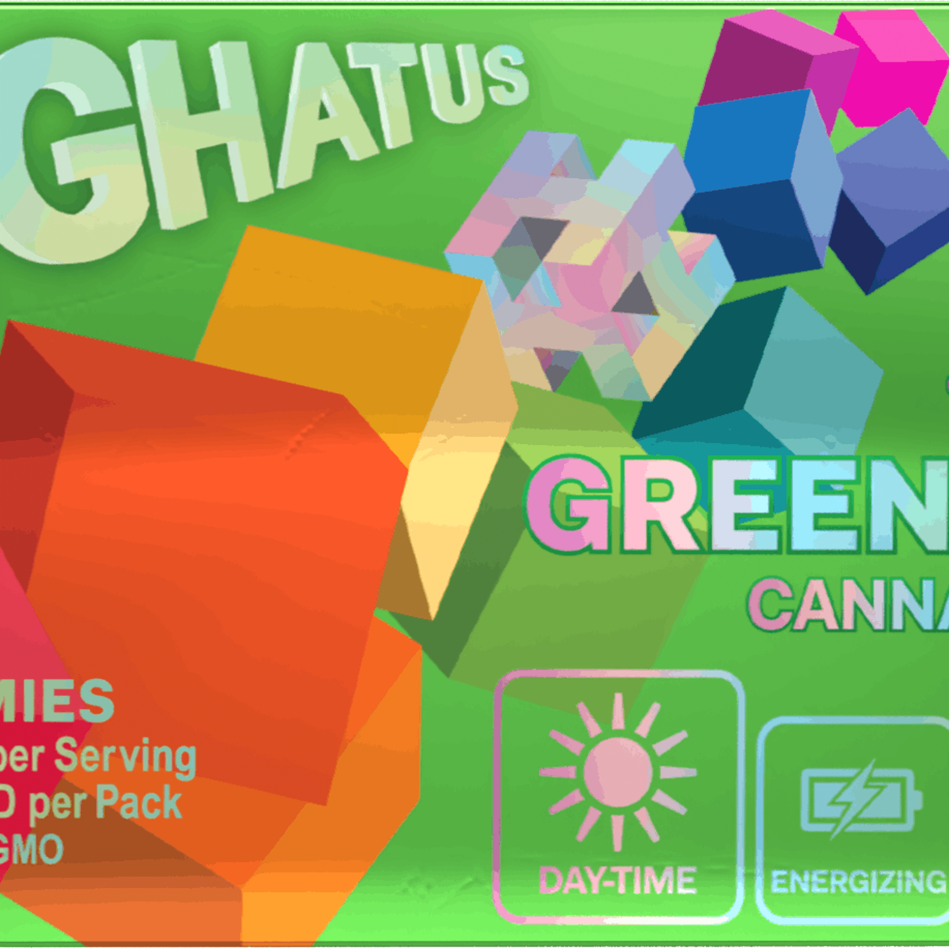Green Apple 2:1 | Sour Gummies by Highatus - 100mg THC 50mg CBD - Highatus by CBX - - $15 - Edibles