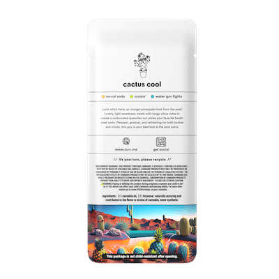 Turn Up Botanica Blends | 1g - Cactus Cool - AIO  - Sativa Hybrid - Turn -  - $27 - All-In-Ones