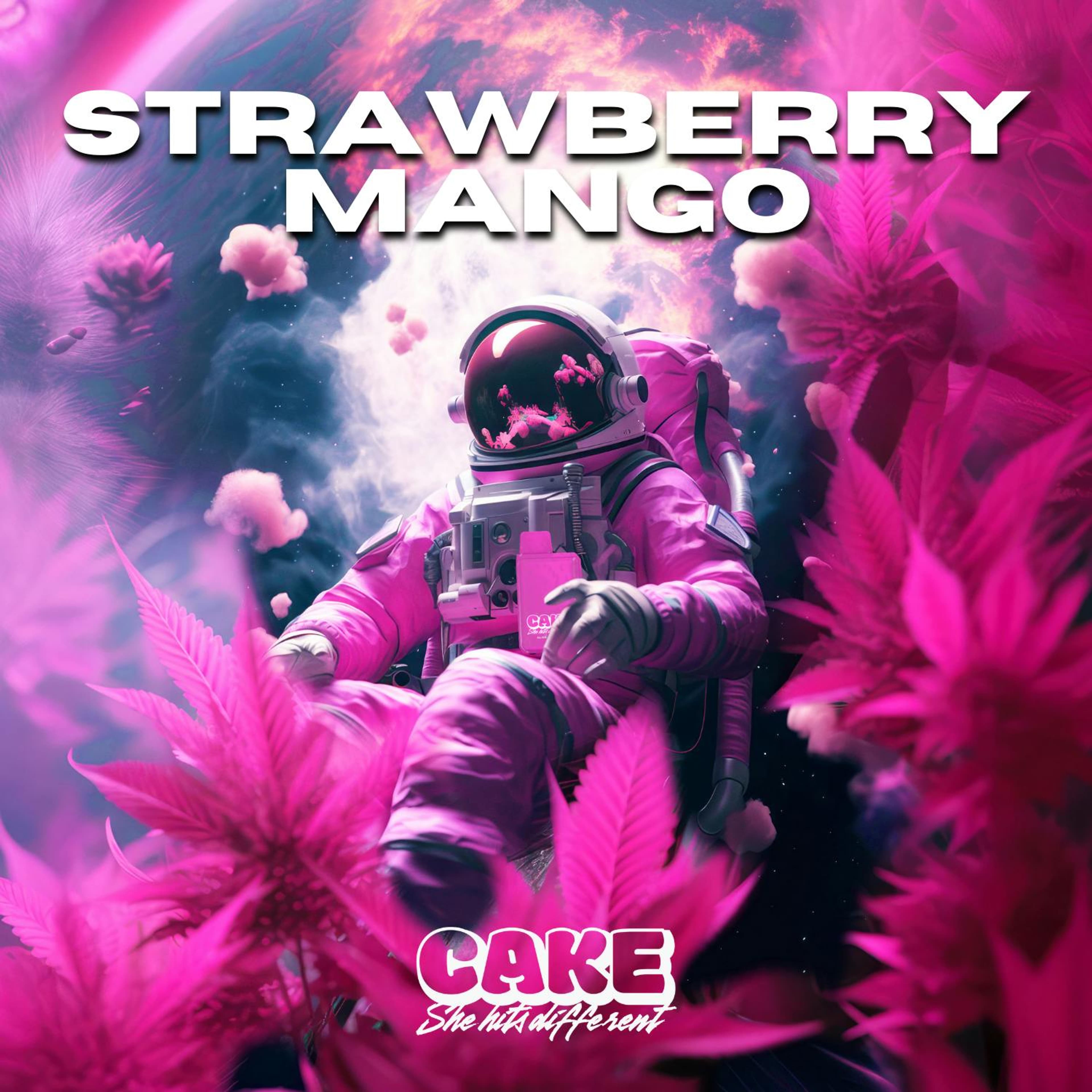 CAKE Designer Distillate | 1.25g - Strawberry Mango - AIO - Sativa - CAKE she hits different - - $22.75 - All-In-Ones