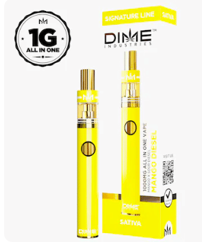 Mango Diesel 1G All In One - Dime Industries -  - $21.36 - Cartridges