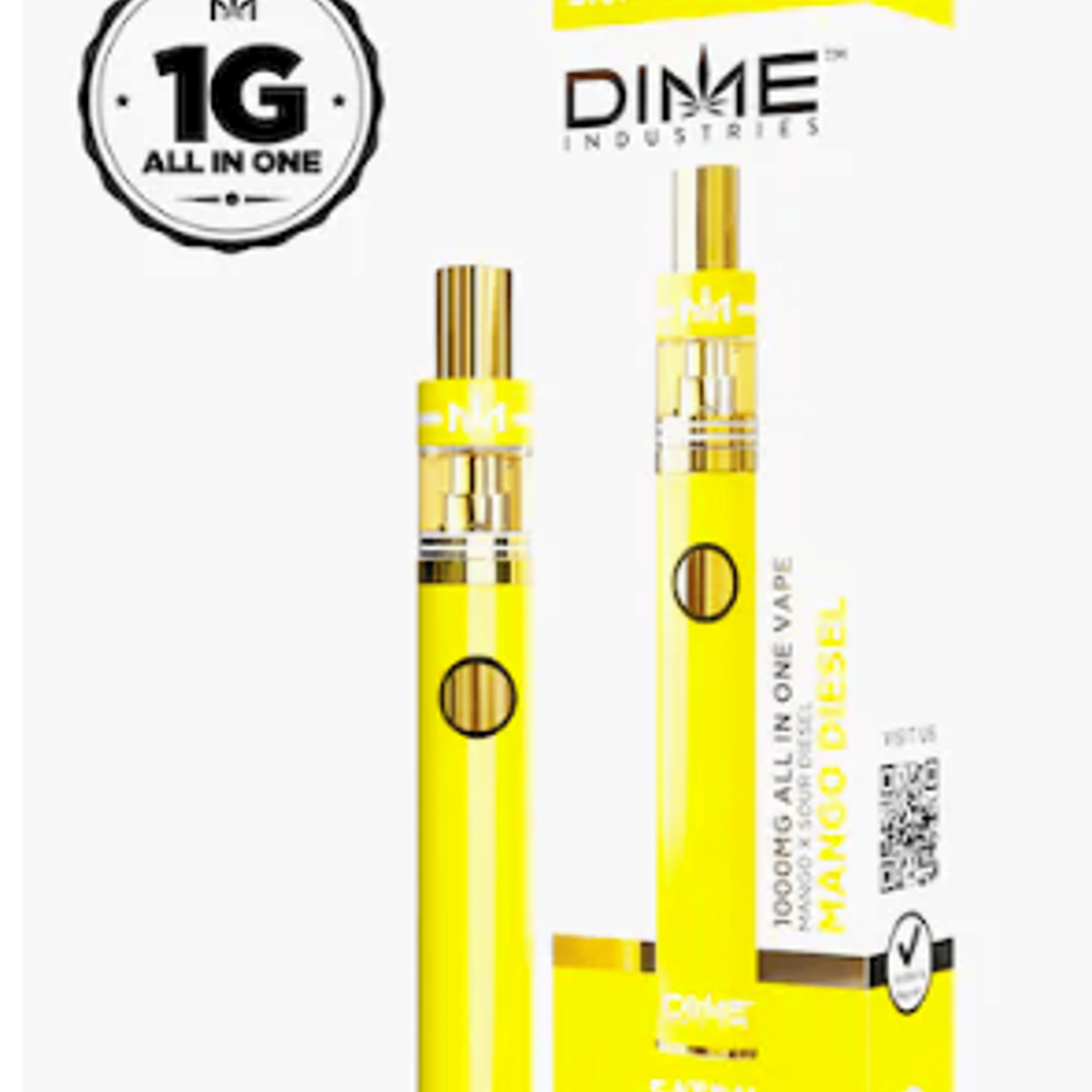 Mango Diesel 1G All In One - Dime Industries - - $21.36 - Cartridges