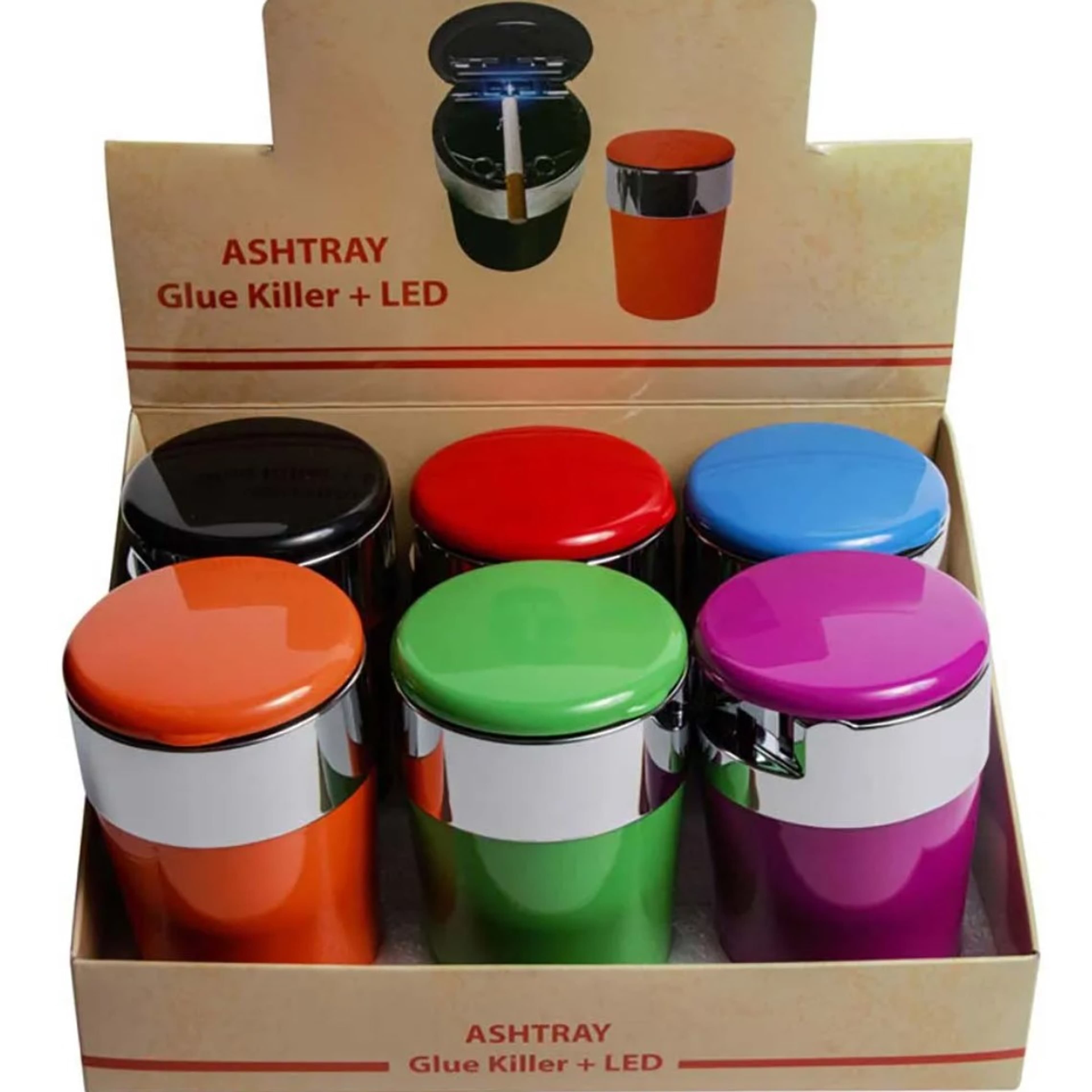 $13.14 Ashtray LED w/Lid - LED w/LID - $12 - Accessories