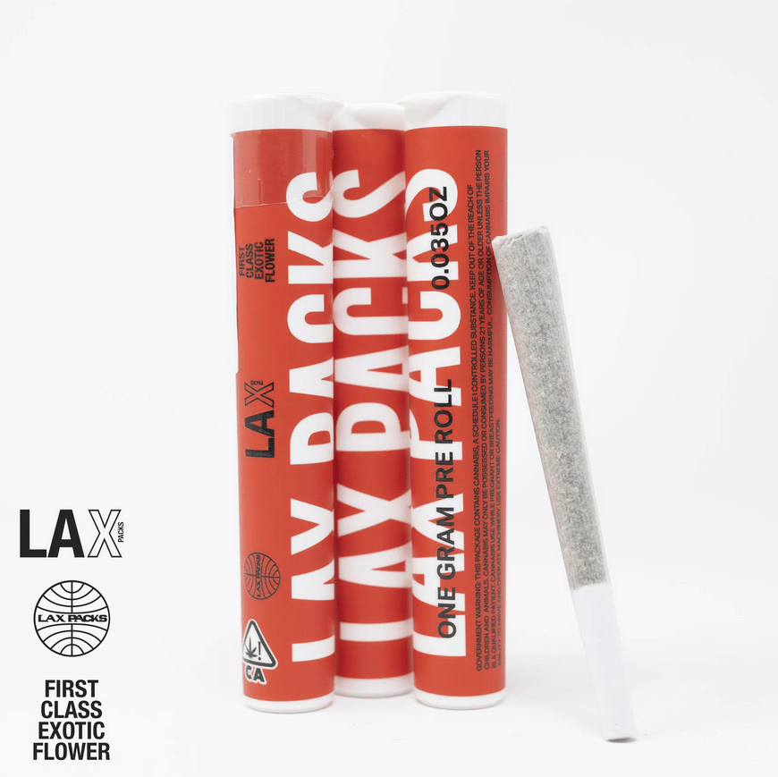 LAX Packs | 1g - LAX OG - Pre-Roll - Indica - LAX Packs -  - $10 - Pre-Rolls